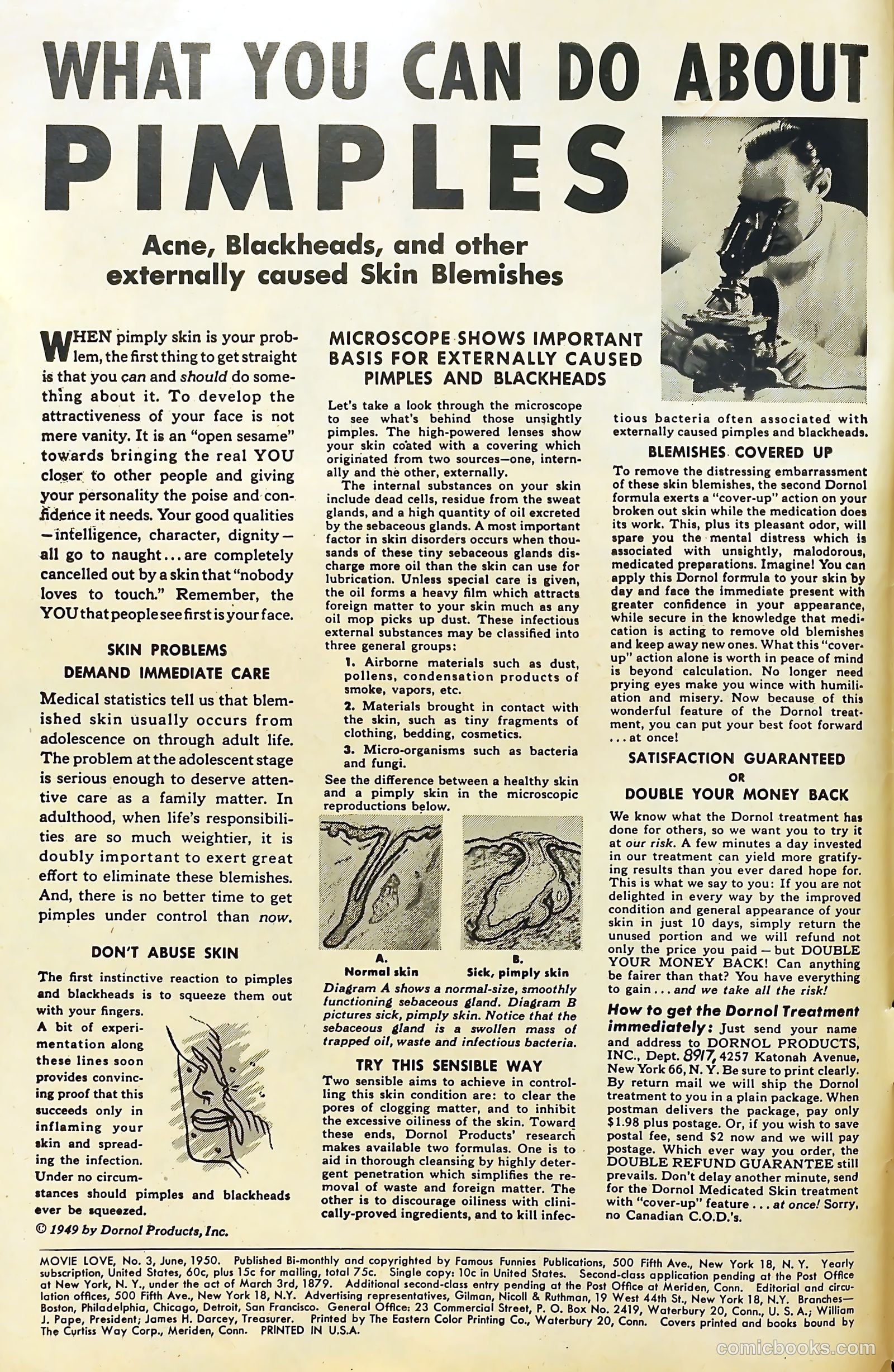 Movie Love #3 (1950) — page 2 of 53