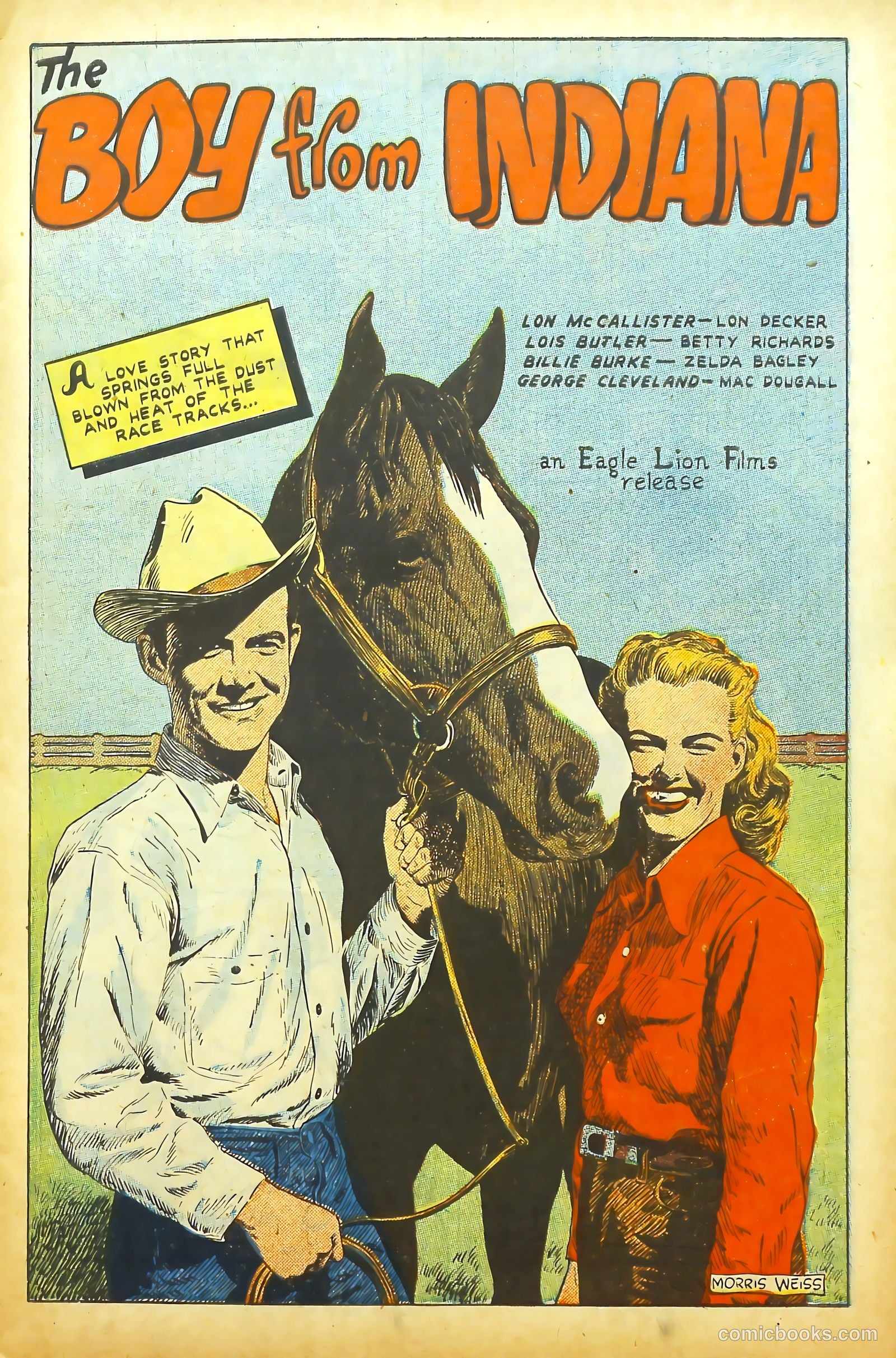 Movie Love #3 (1950) — page 3 of 53
