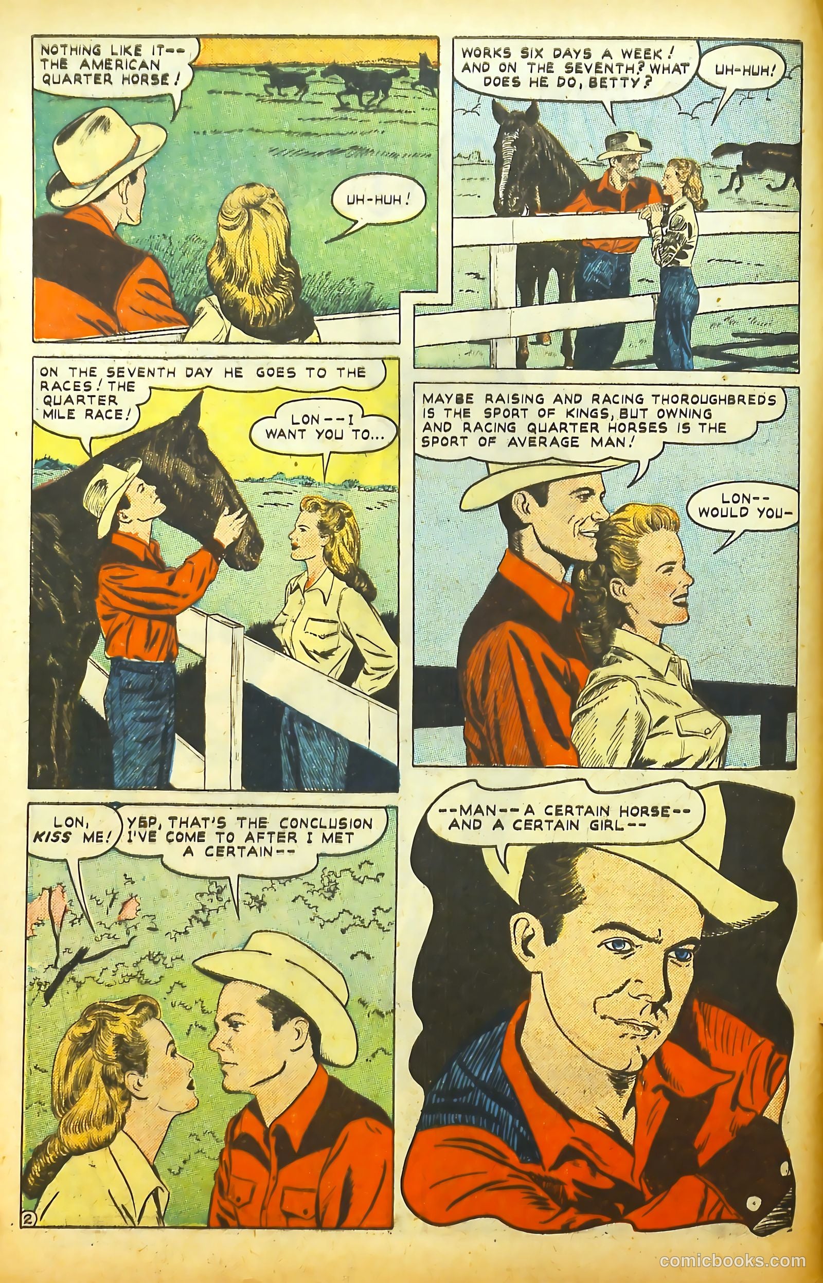 Movie Love #3 (1950) — page 4 of 53