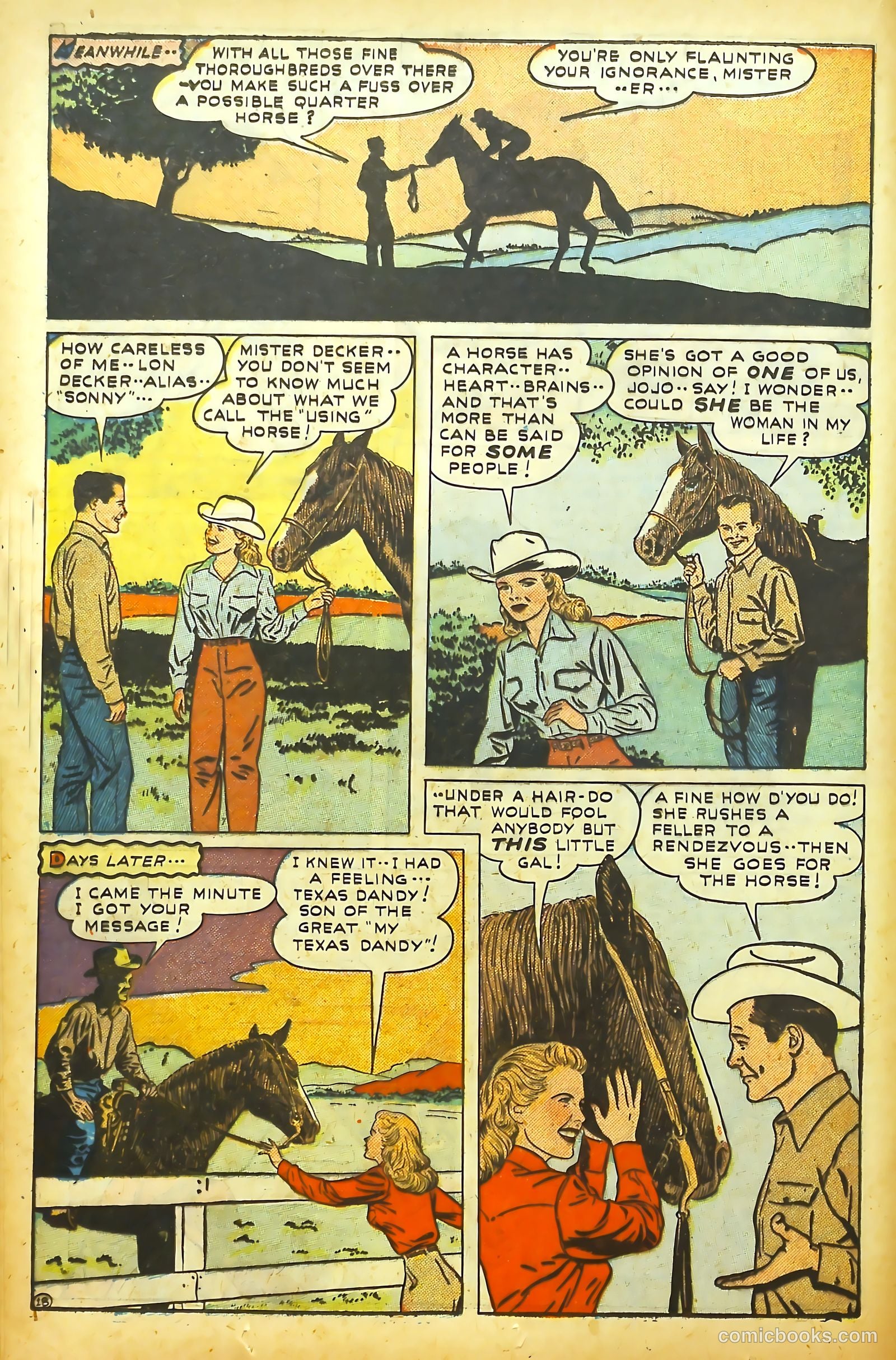 Movie Love #3 (1950) — page 20 of 53