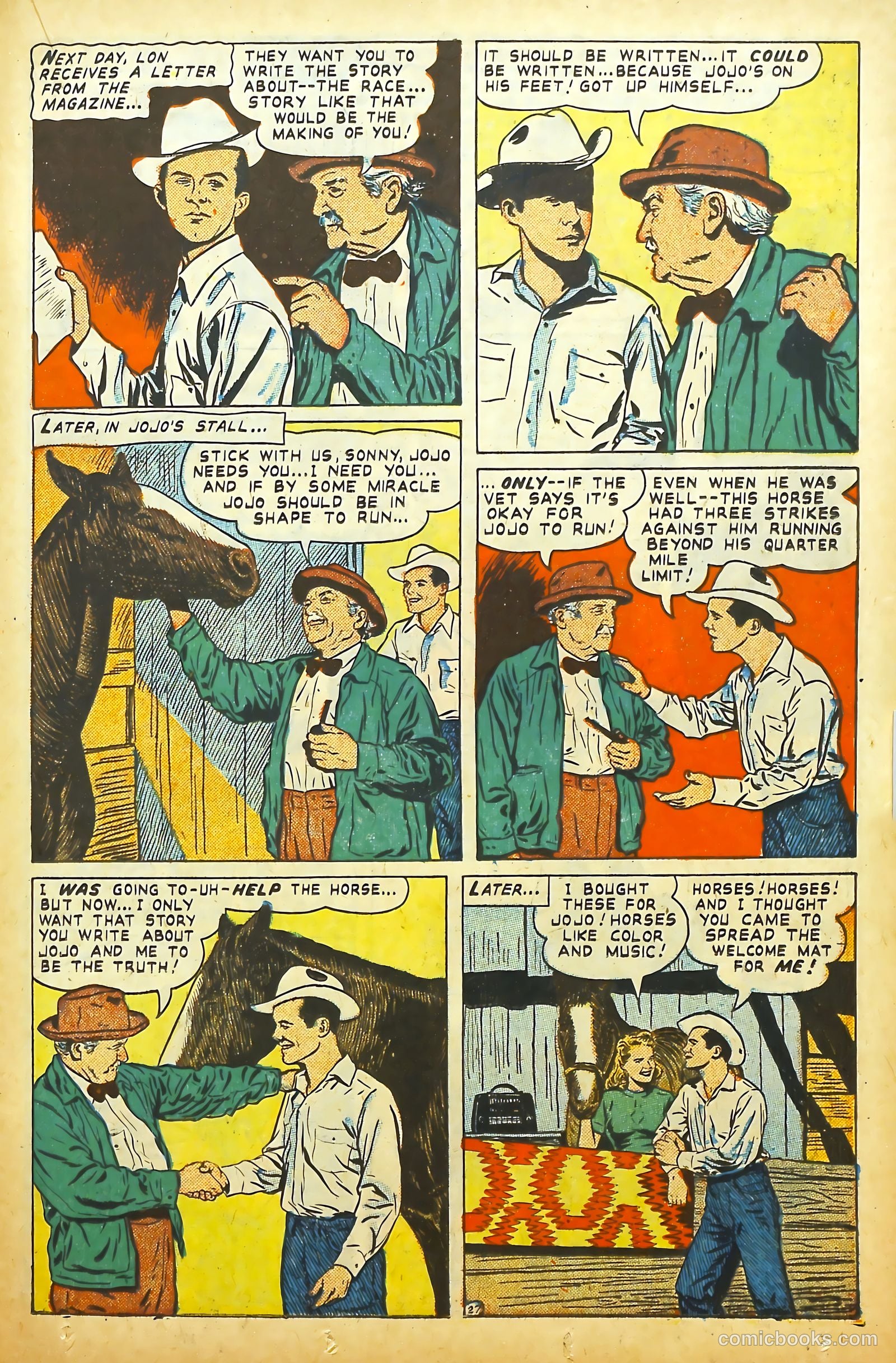 Movie Love #3 (1950) — page 29 of 53