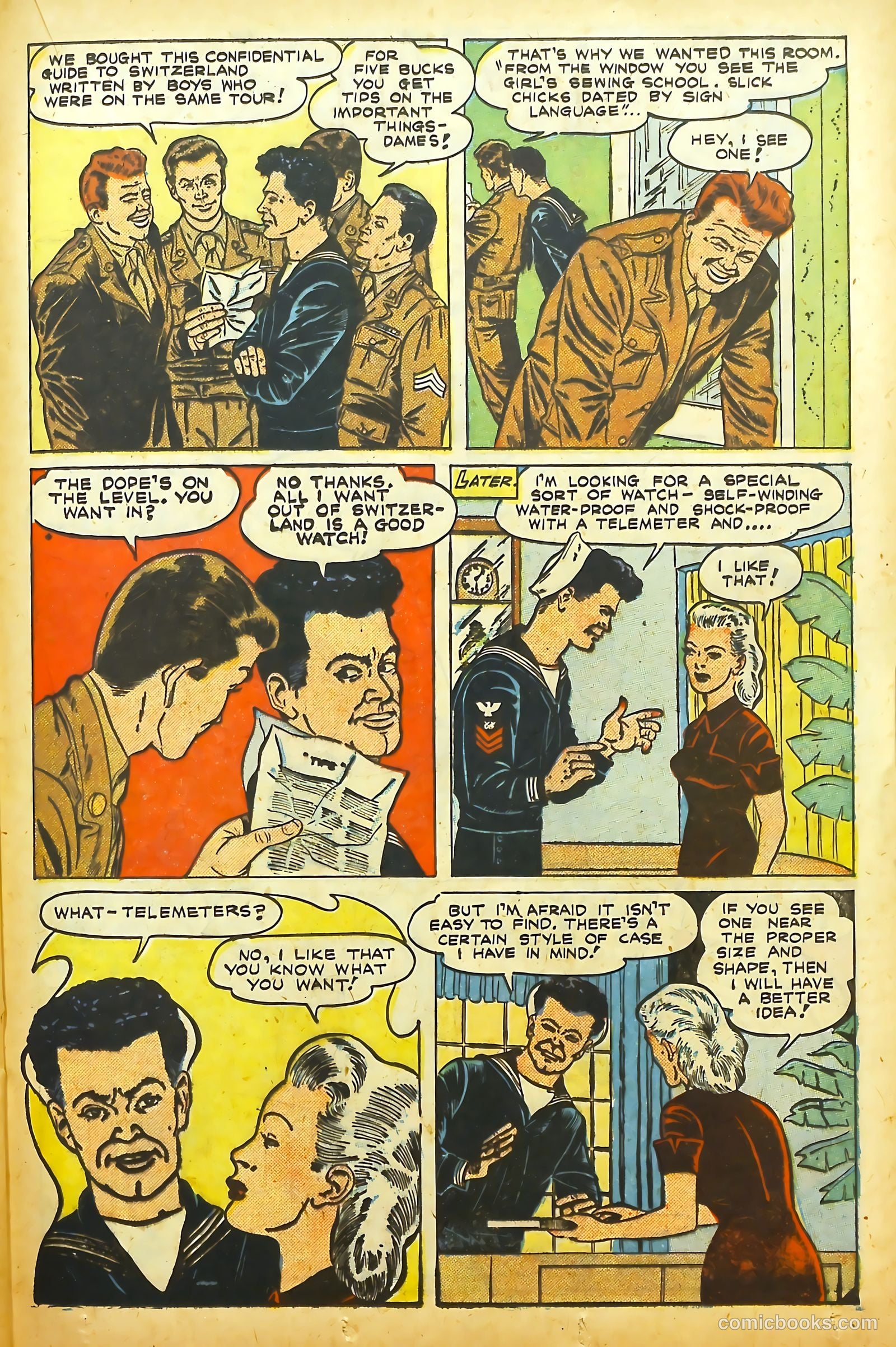 Movie Love #3 (1950) — page 33 of 53
