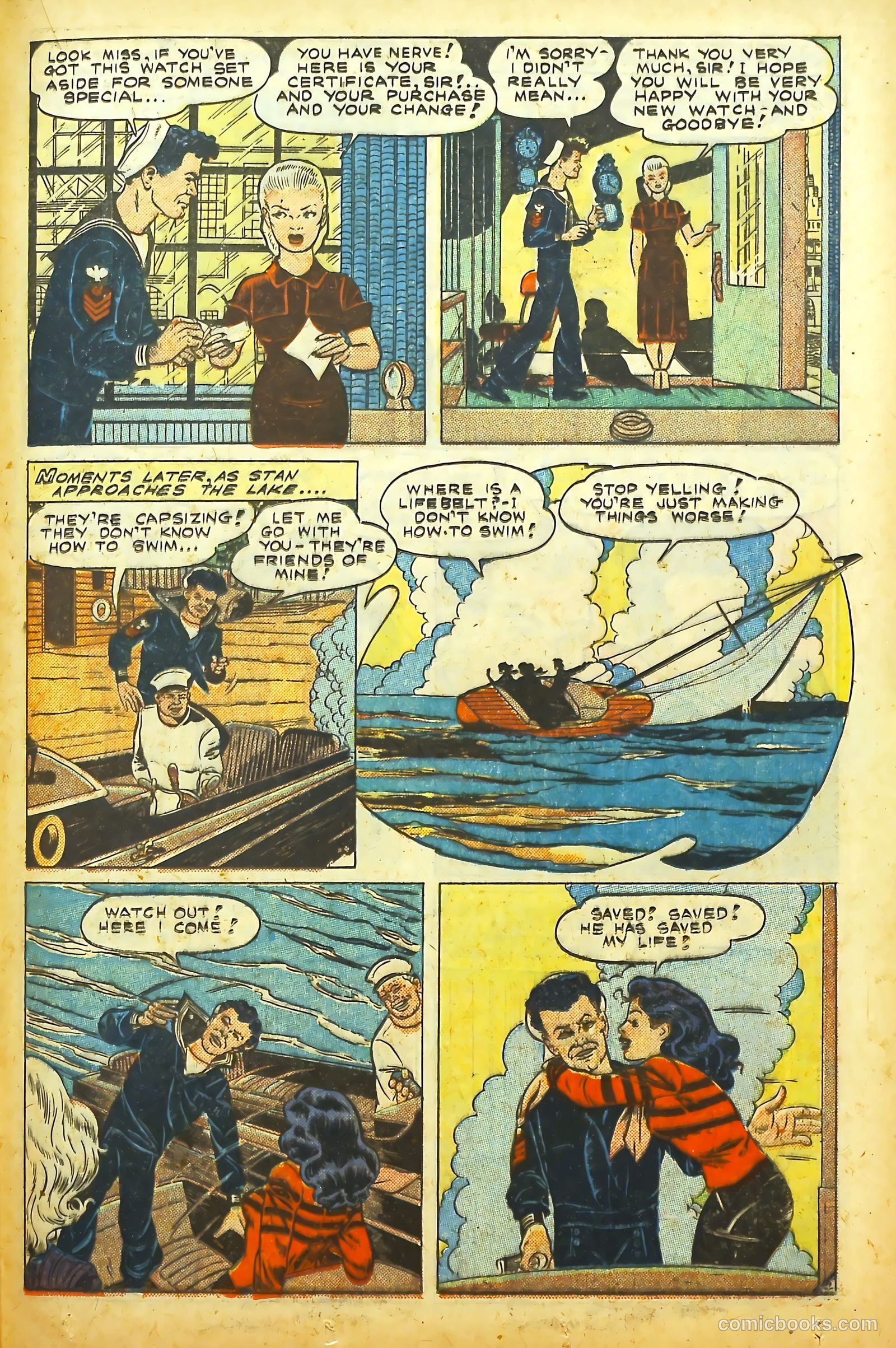 Movie Love #3 (1950) — page 35 of 53