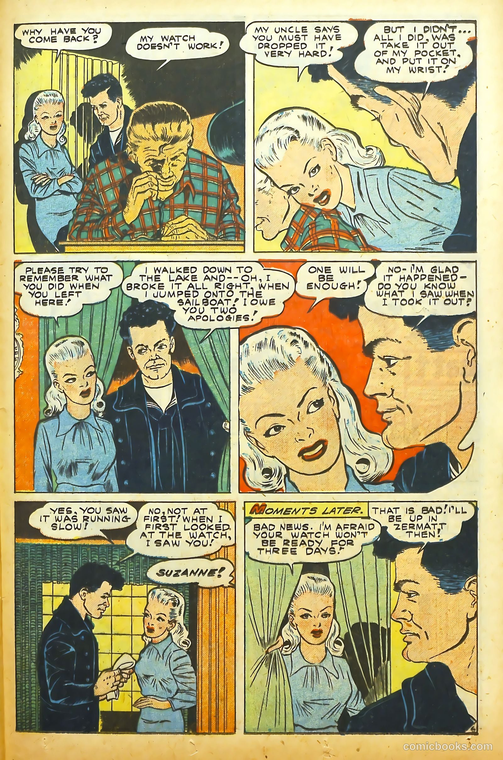 Movie Love #3 (1950) — page 37 of 53