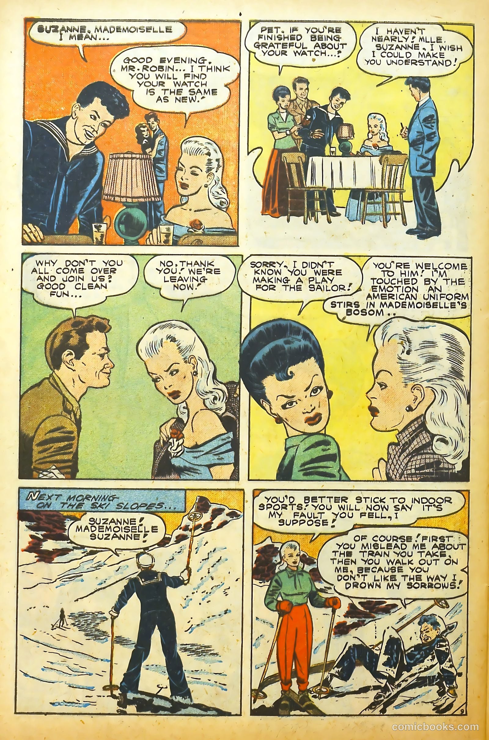 Movie Love #3 (1950) — page 40 of 53