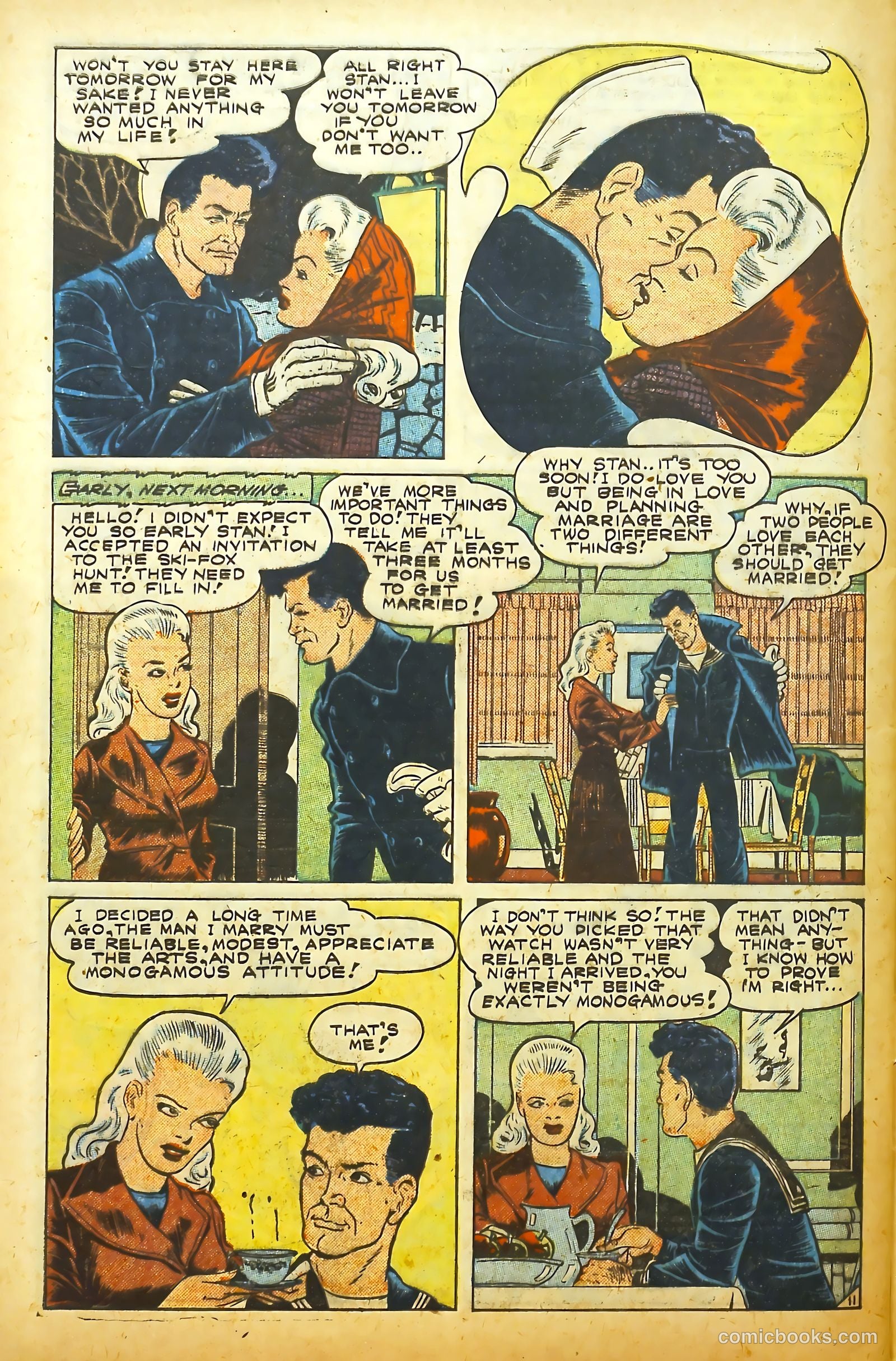 Movie Love #3 (1950) — page 42 of 53