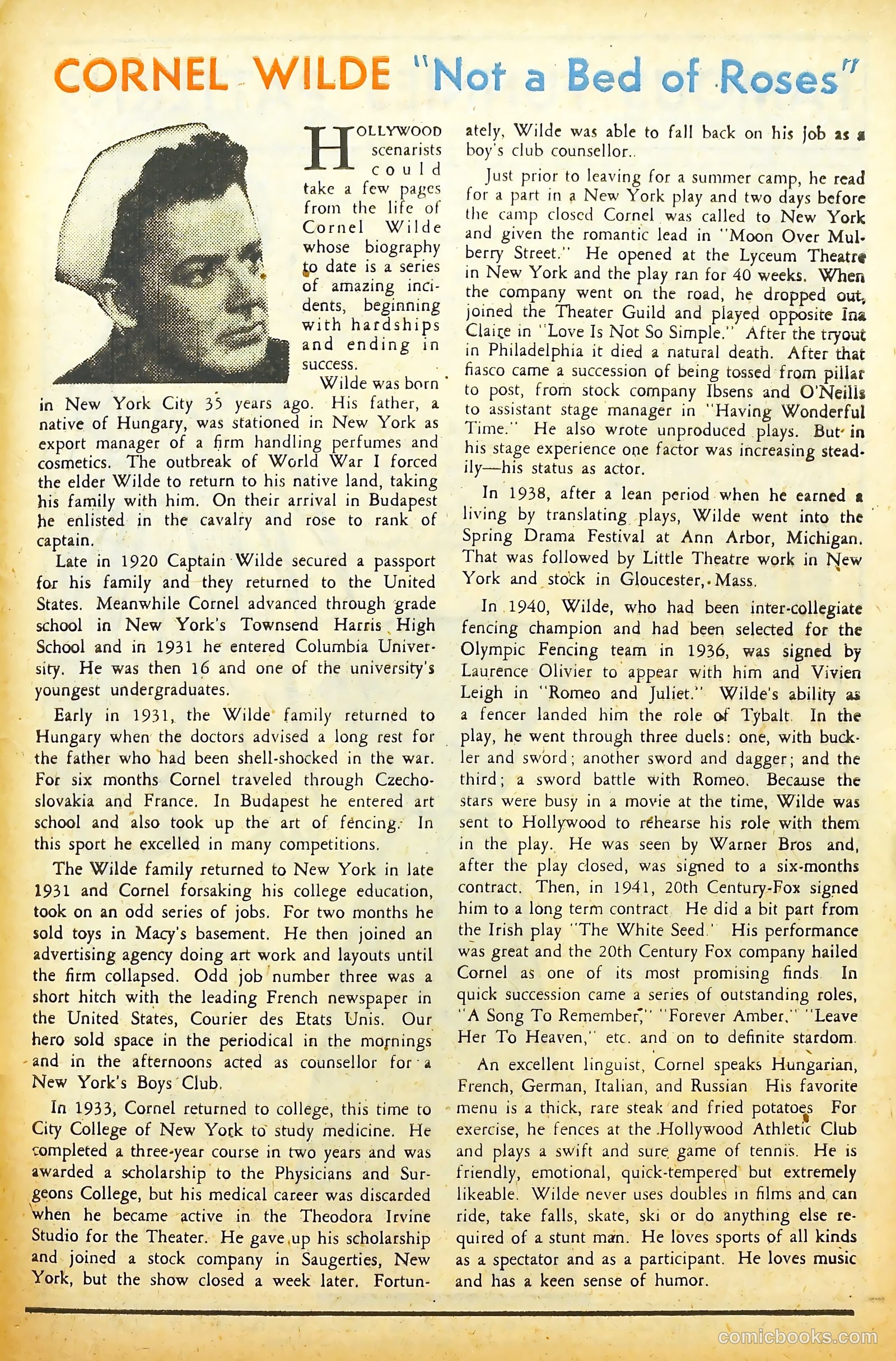 Movie Love #3 (1950) — page 49 of 53