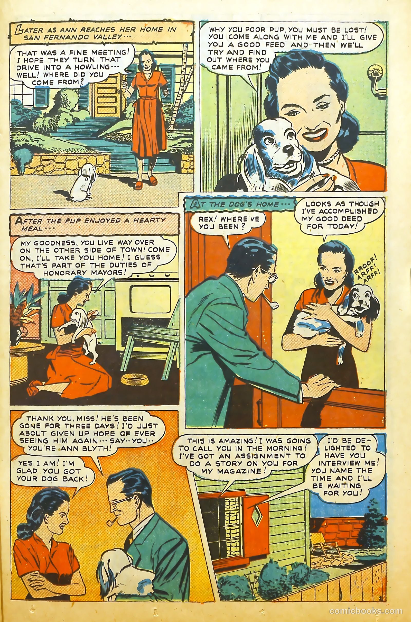 Movie Love #4 (1950) — page 30 of 53