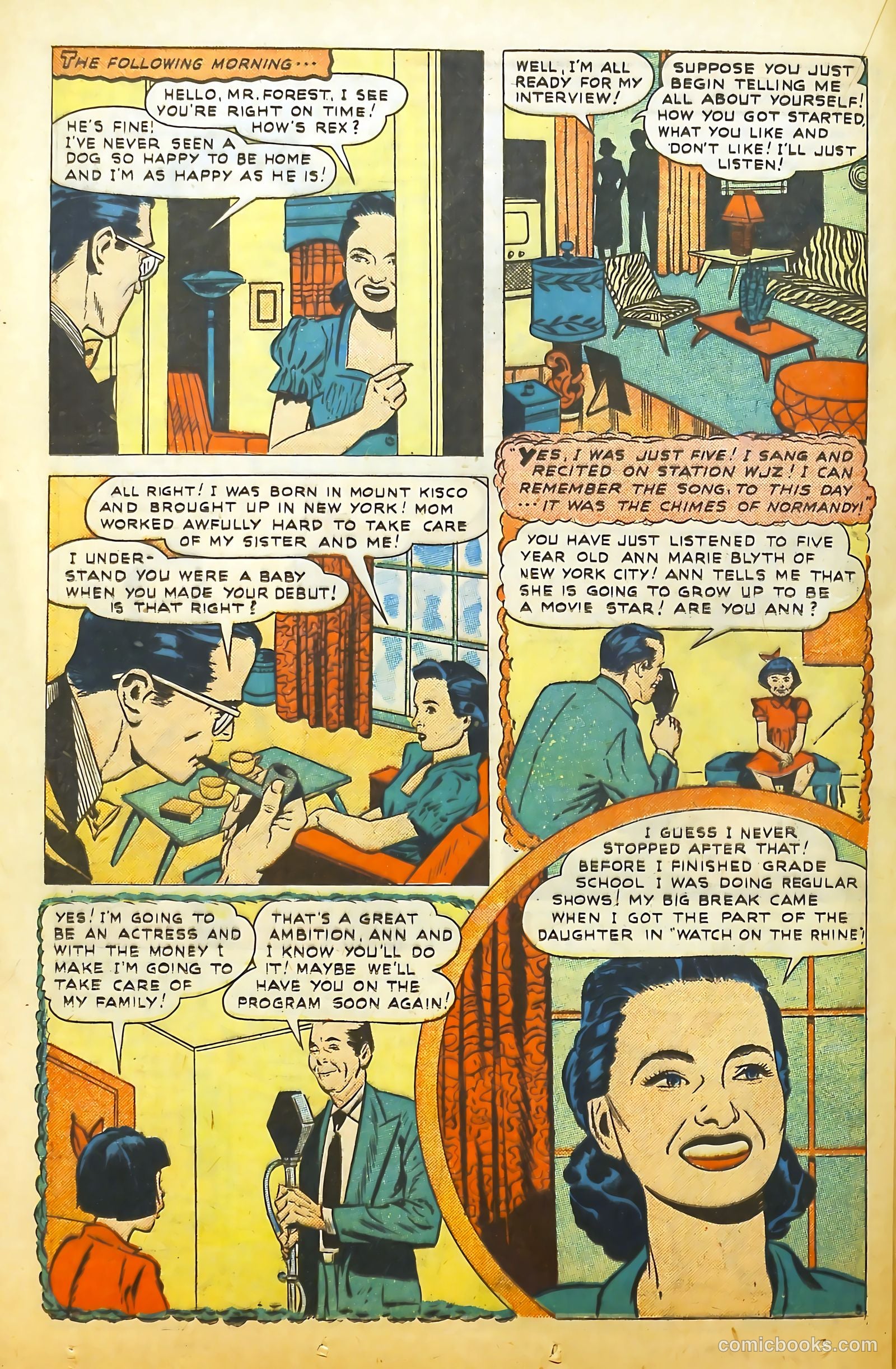 Movie Love #4 (1950) — page 31 of 53