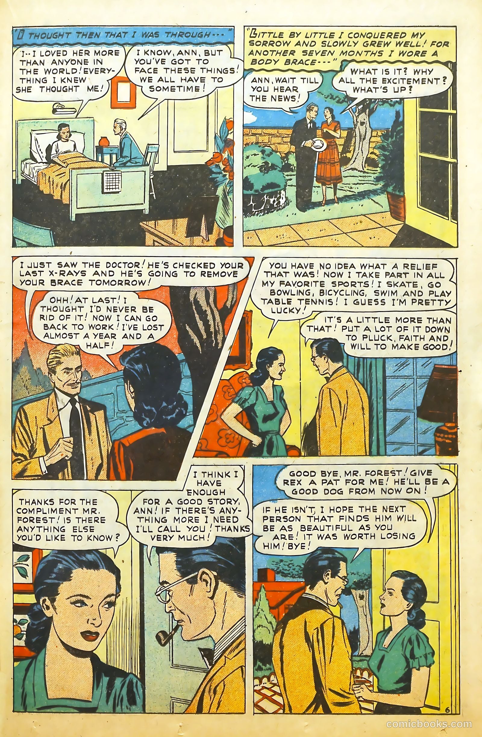 Movie Love #4 (1950) — page 34 of 53
