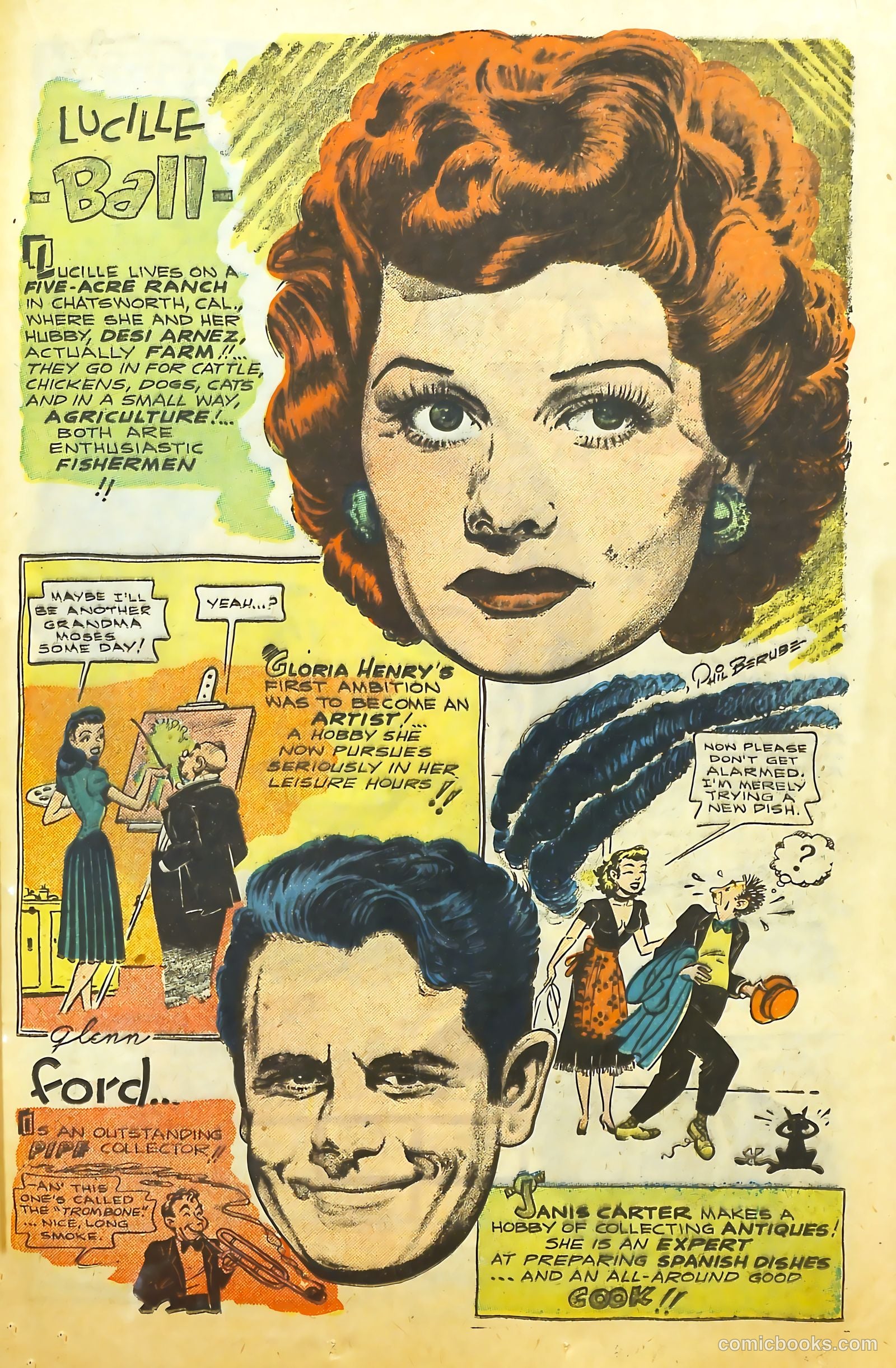 Movie Love #4 (1950) — page 36 of 53