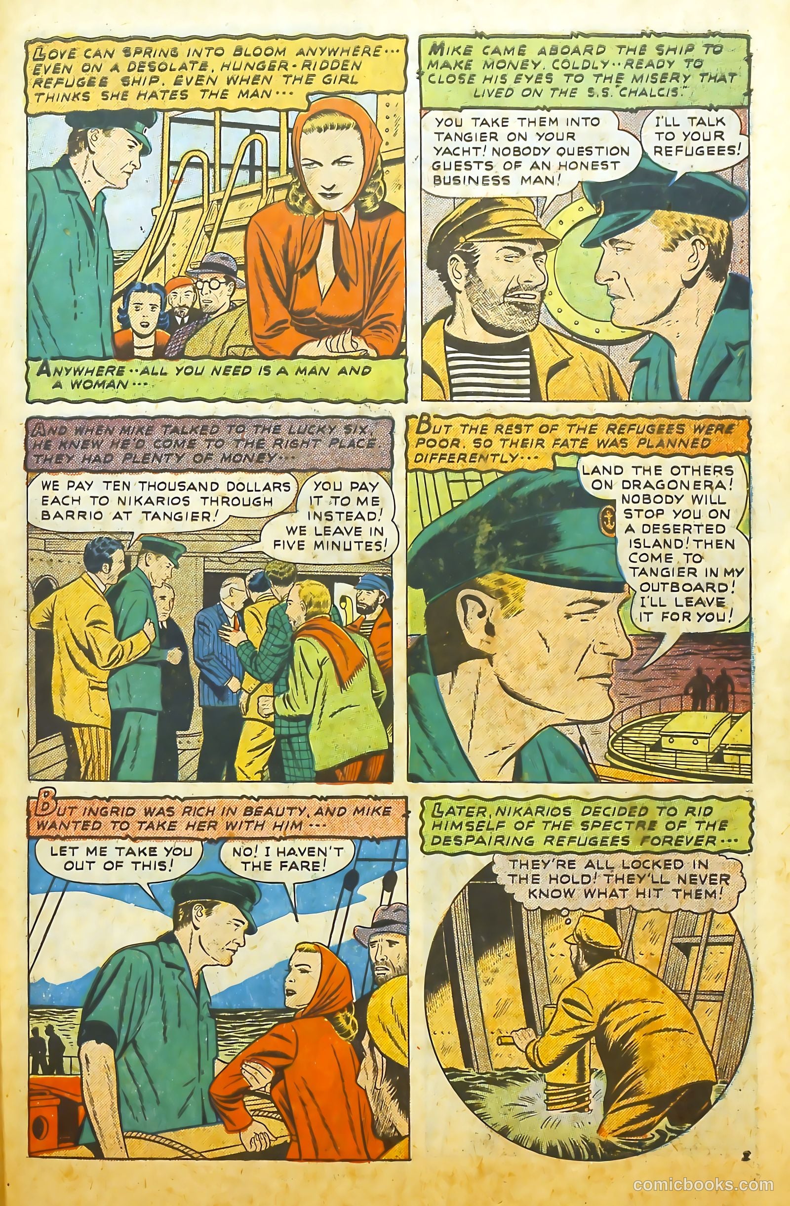 Movie Love #4 (1950) — page 40 of 53