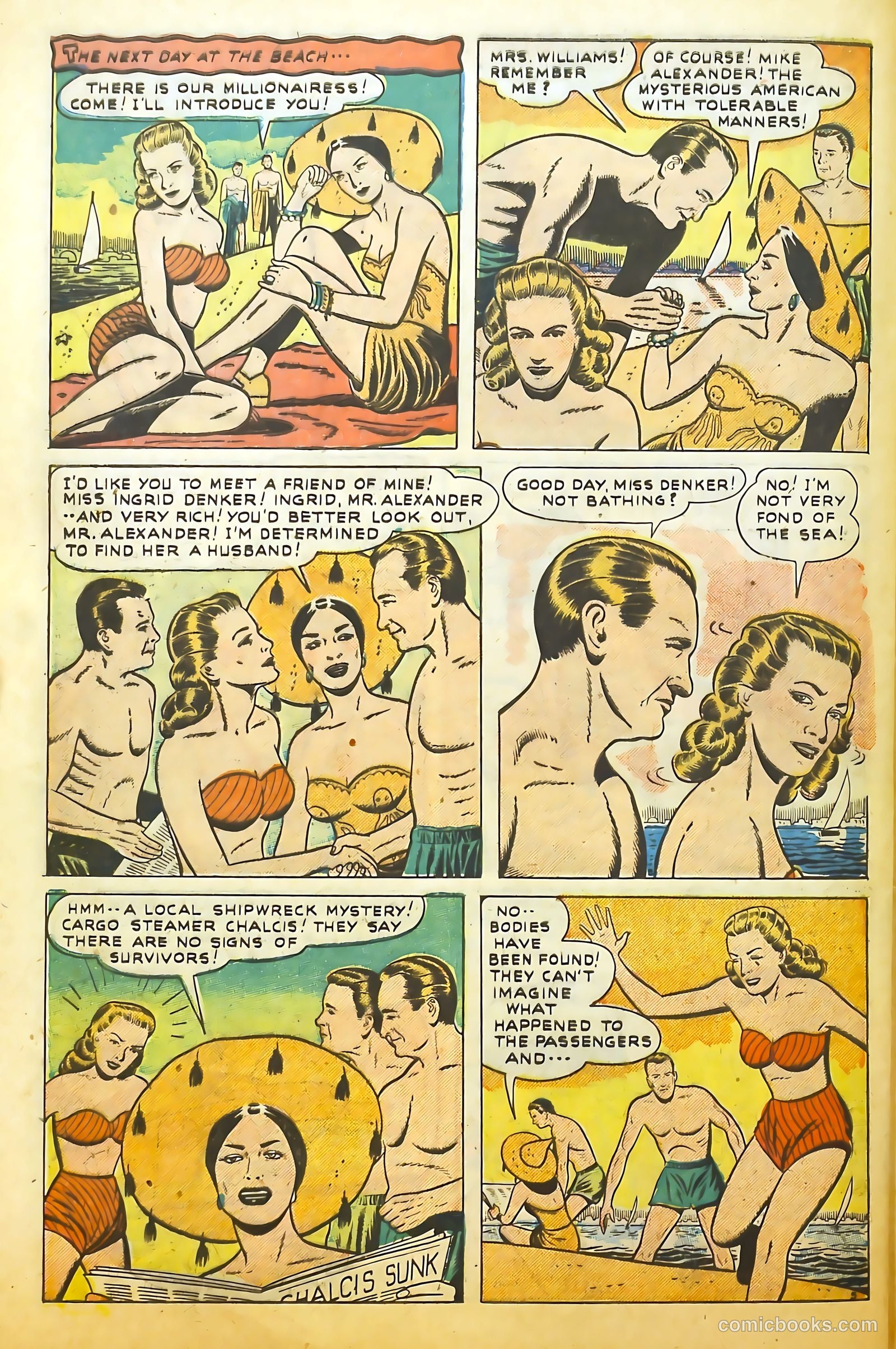 Movie Love #4 (1950) — page 43 of 53