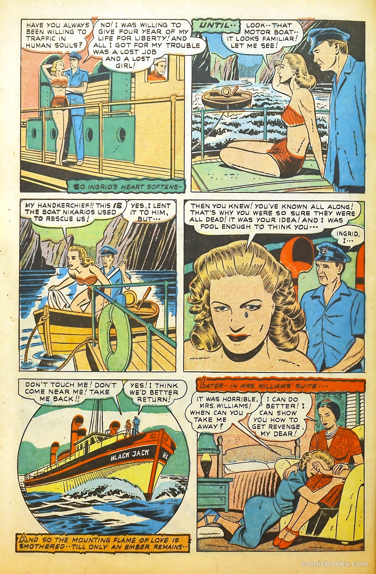 Movie Love #4 (1950) — page 45 of 53