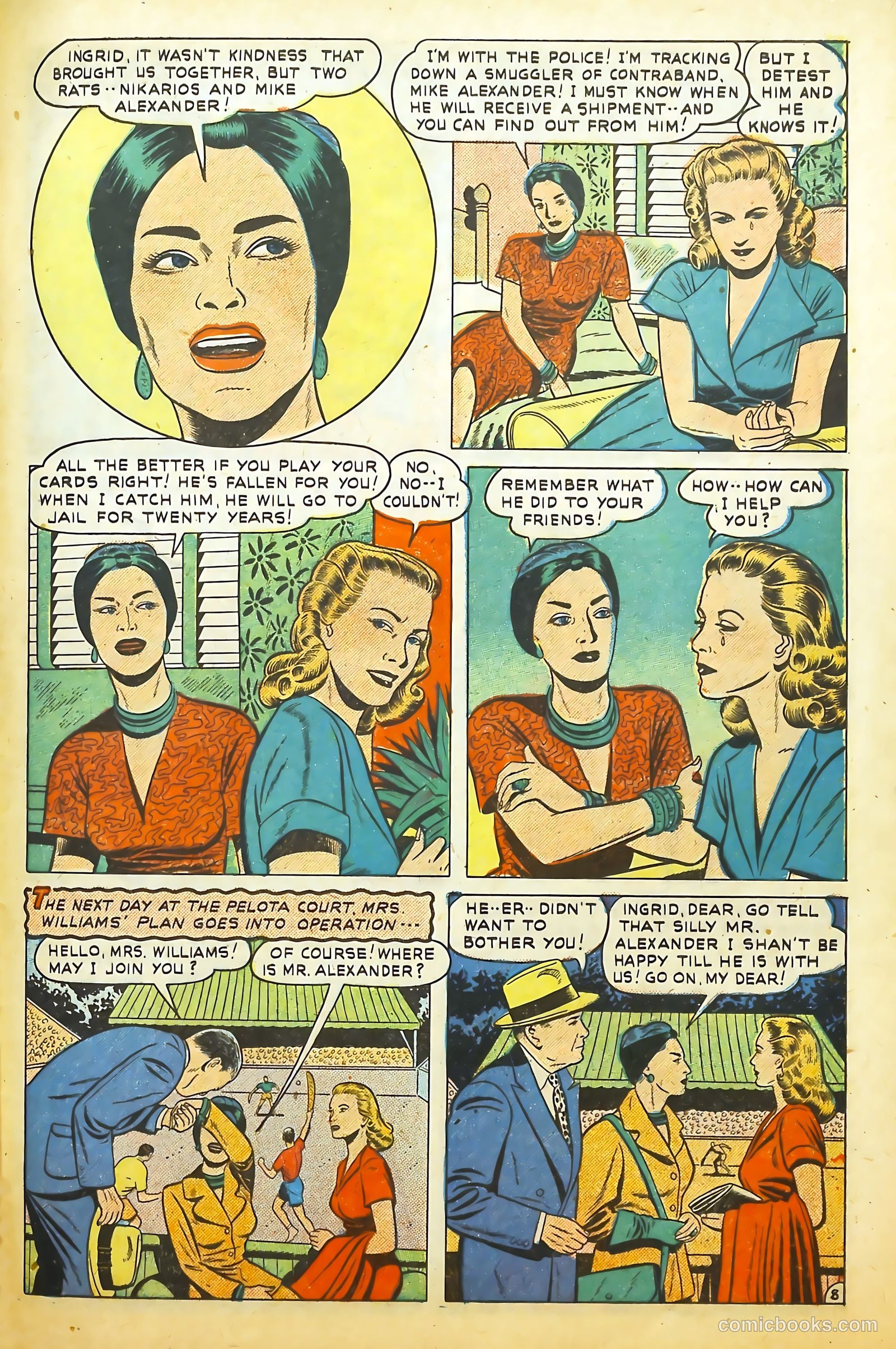 Movie Love #4 (1950) — page 46 of 53