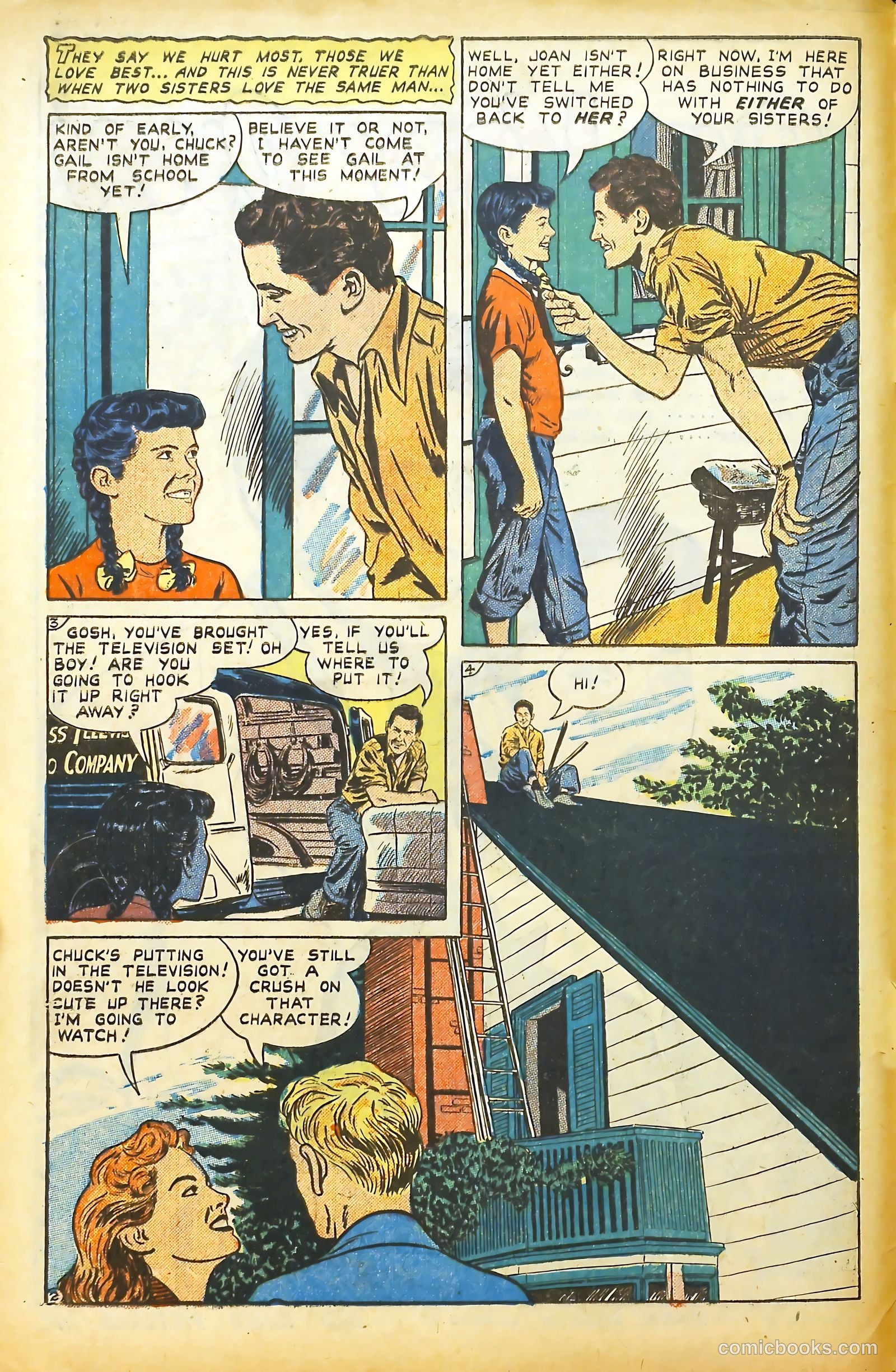 Movie Love #5 (1950) — page 4 of 53