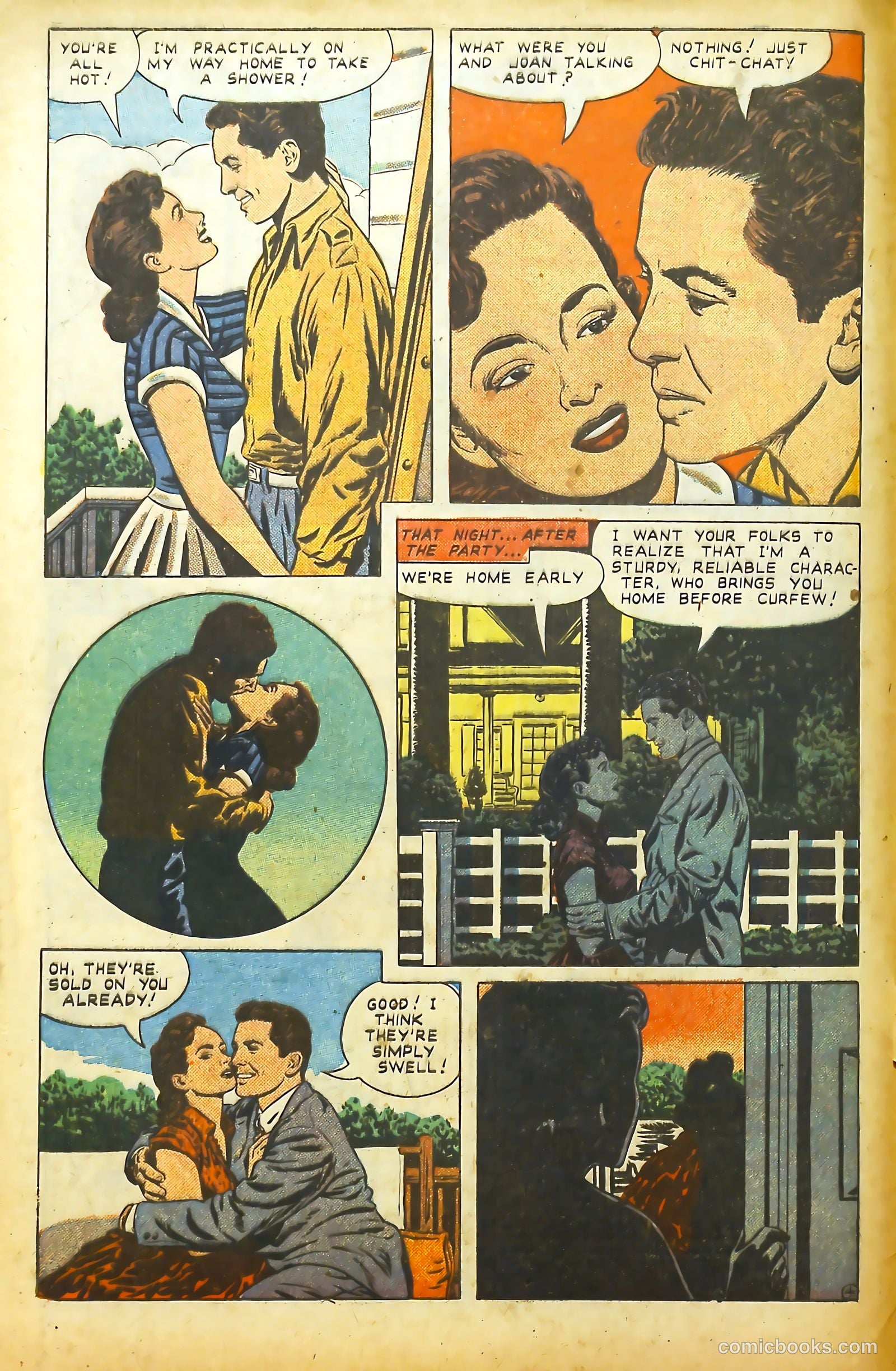 Movie Love #5 (1950) — page 6 of 53