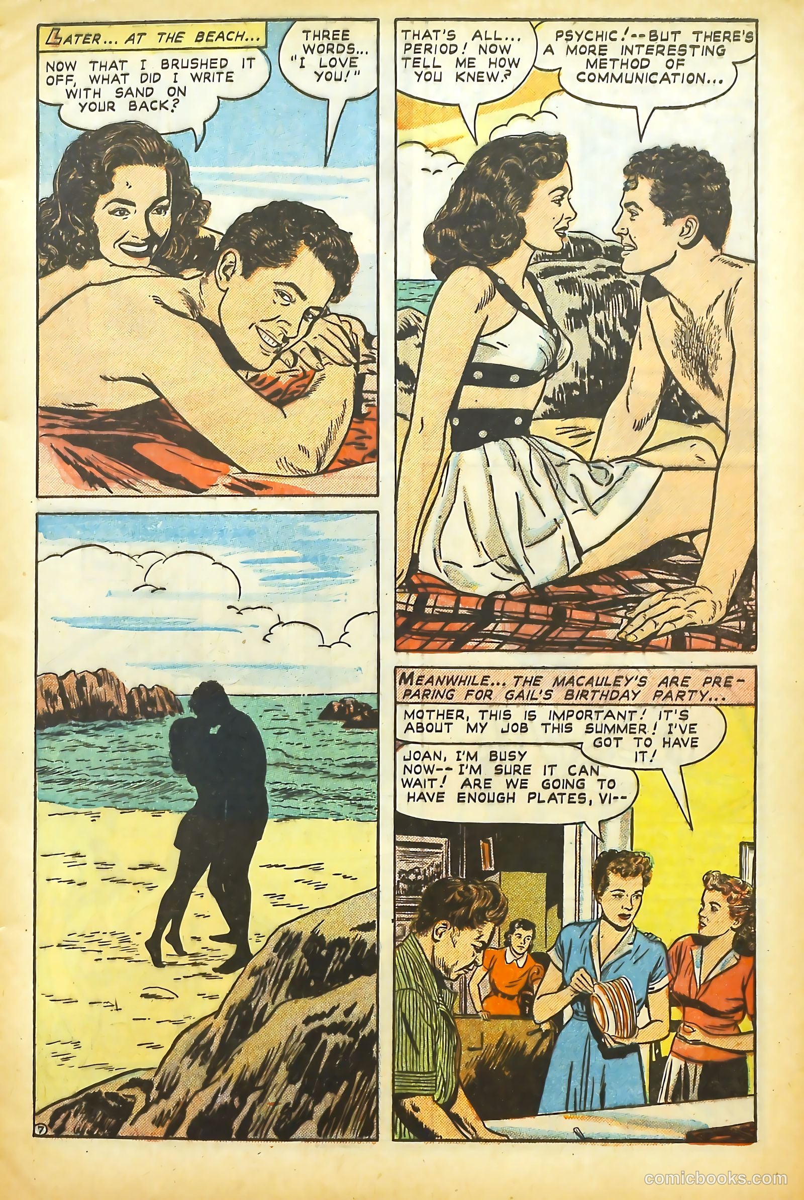 Movie Love #5 (1950) — page 9 of 53