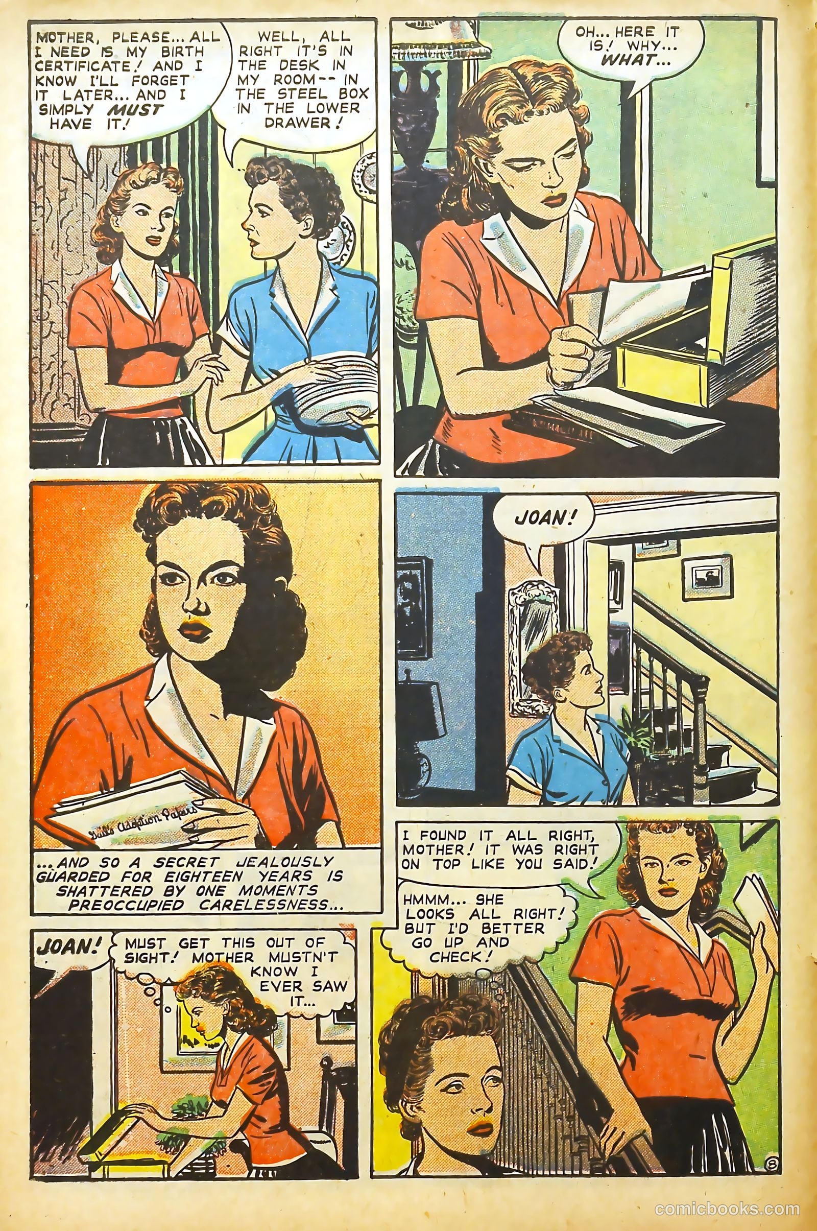 Movie Love #5 (1950) — page 10 of 53