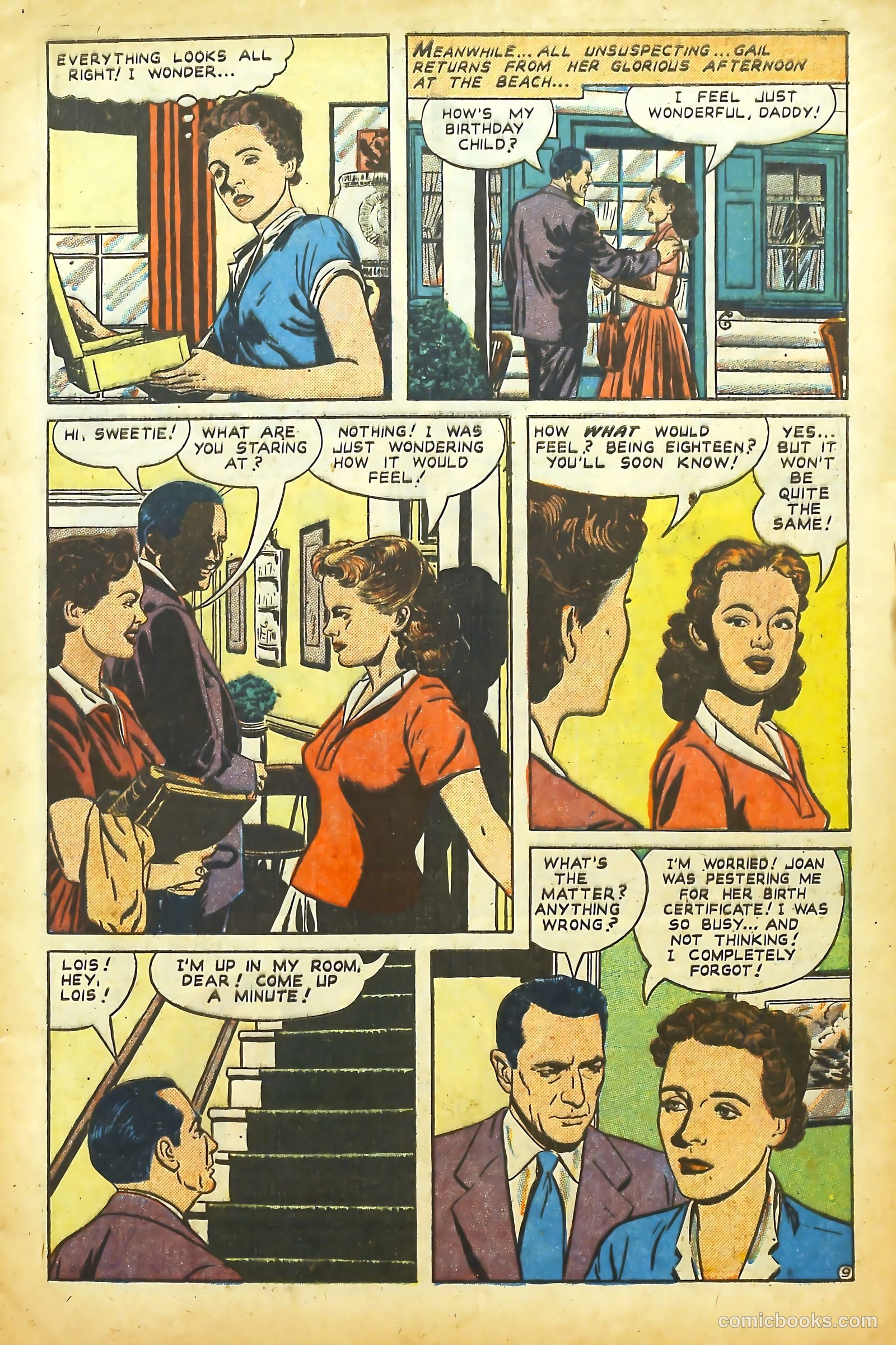 Movie Love #5 (1950) — page 11 of 53