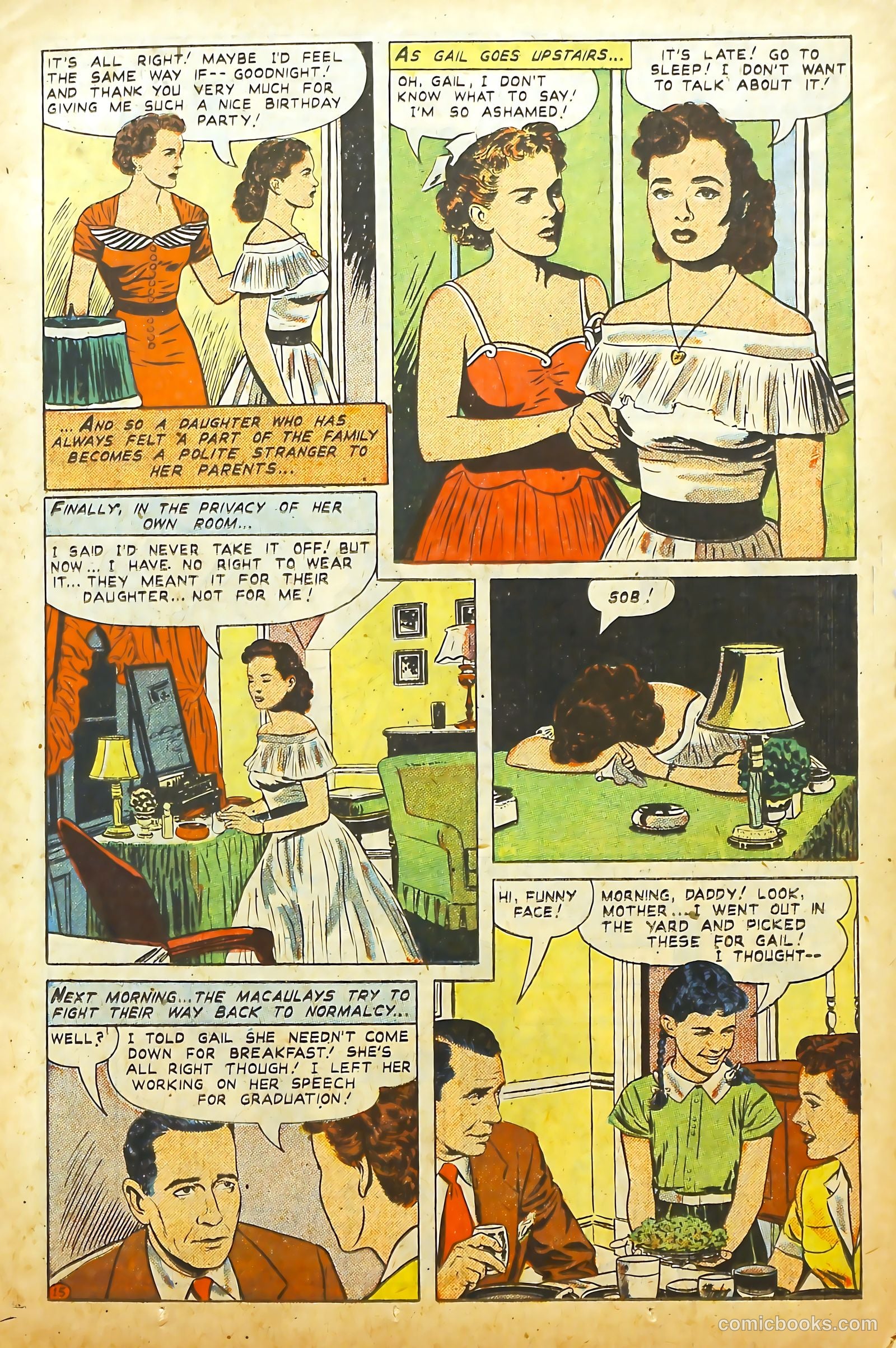 Movie Love #5 (1950) — page 17 of 53