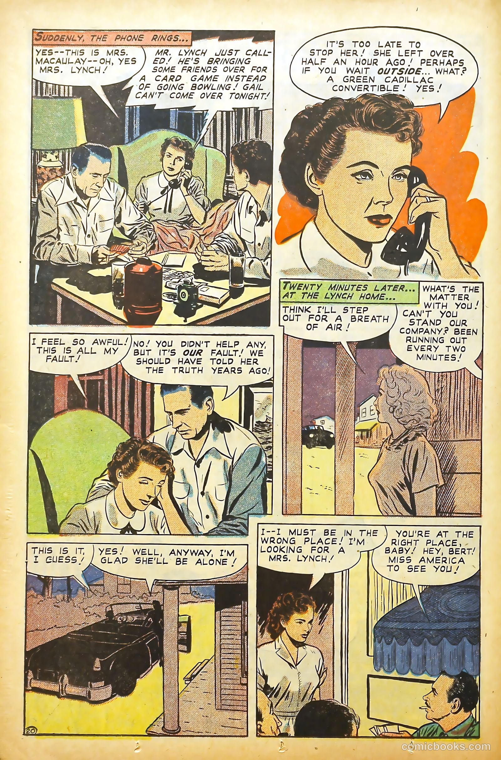 Movie Love #5 (1950) — page 22 of 53