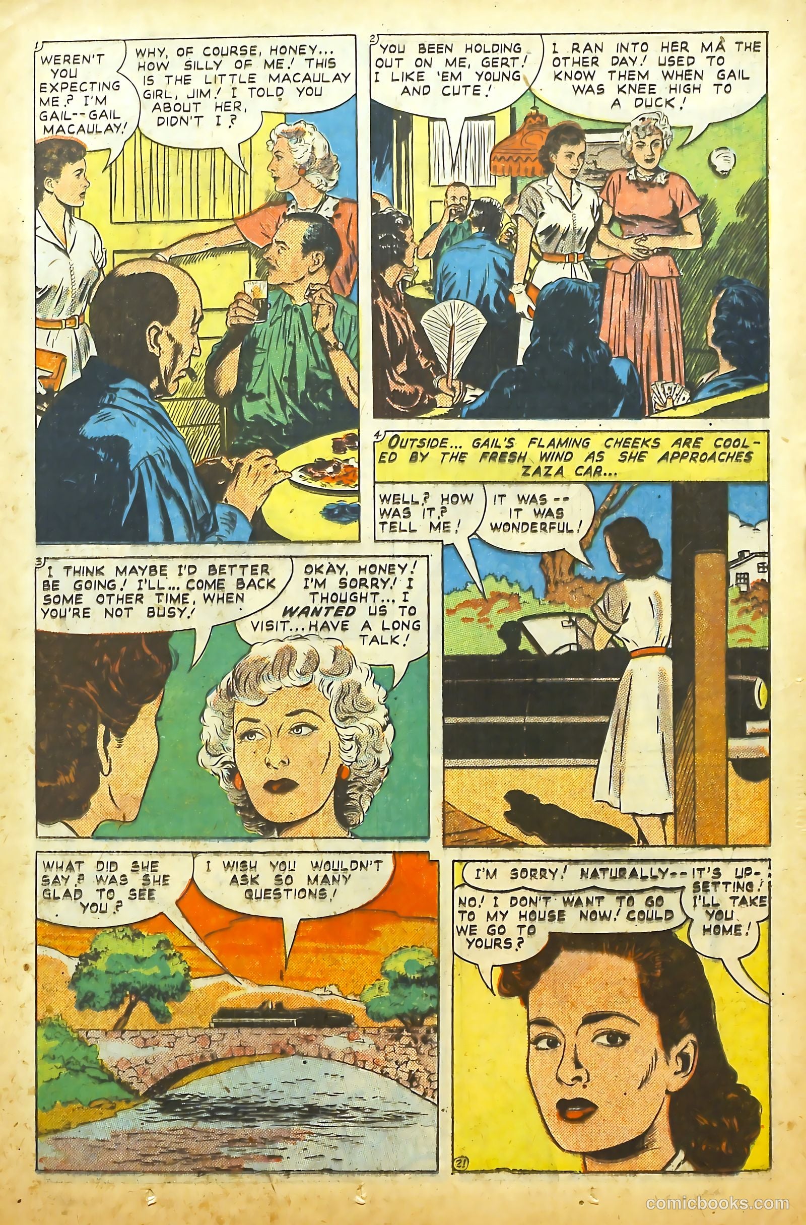 Movie Love #5 (1950) — page 23 of 53