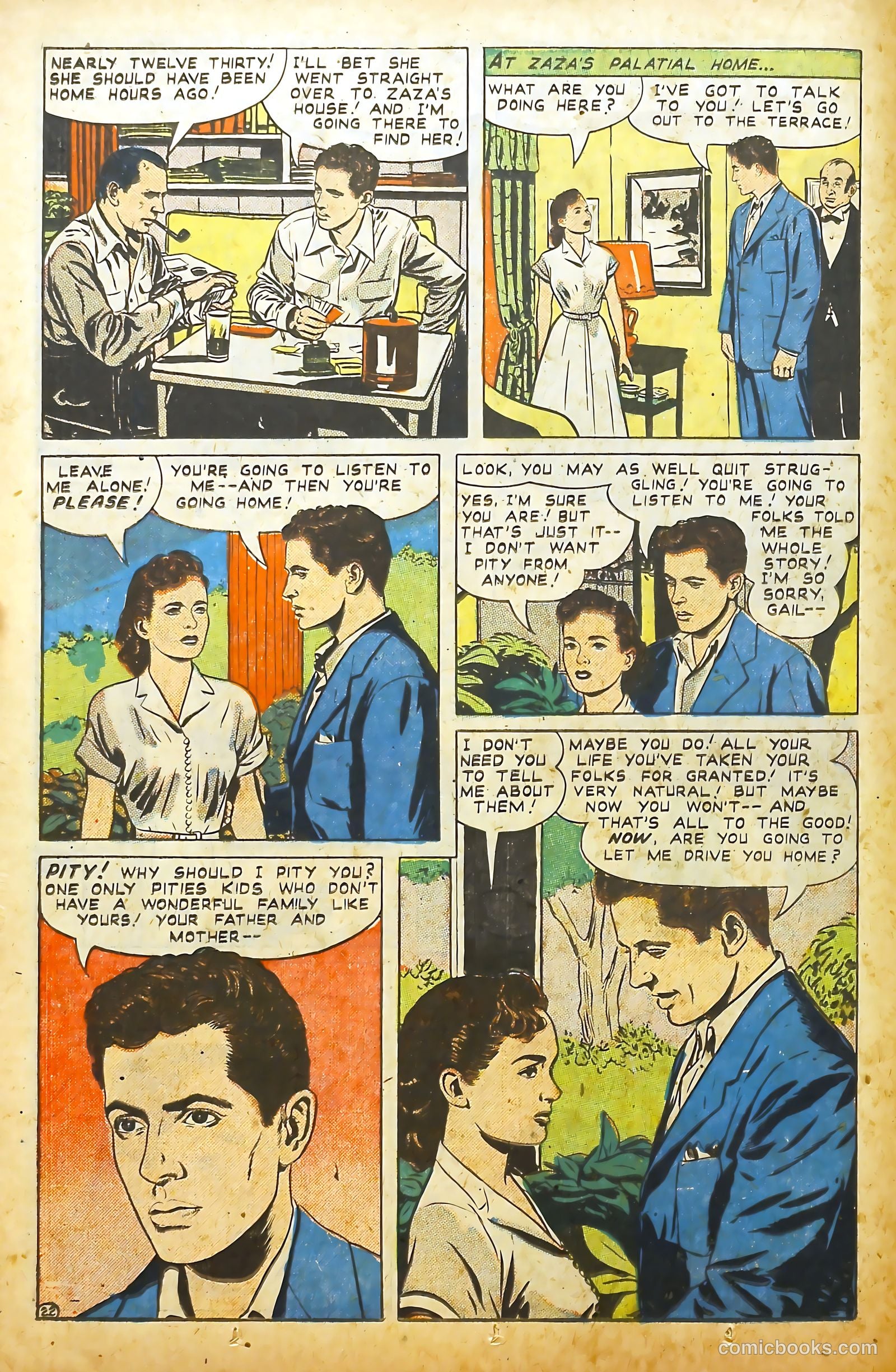 Movie Love #5 (1950) — page 24 of 53