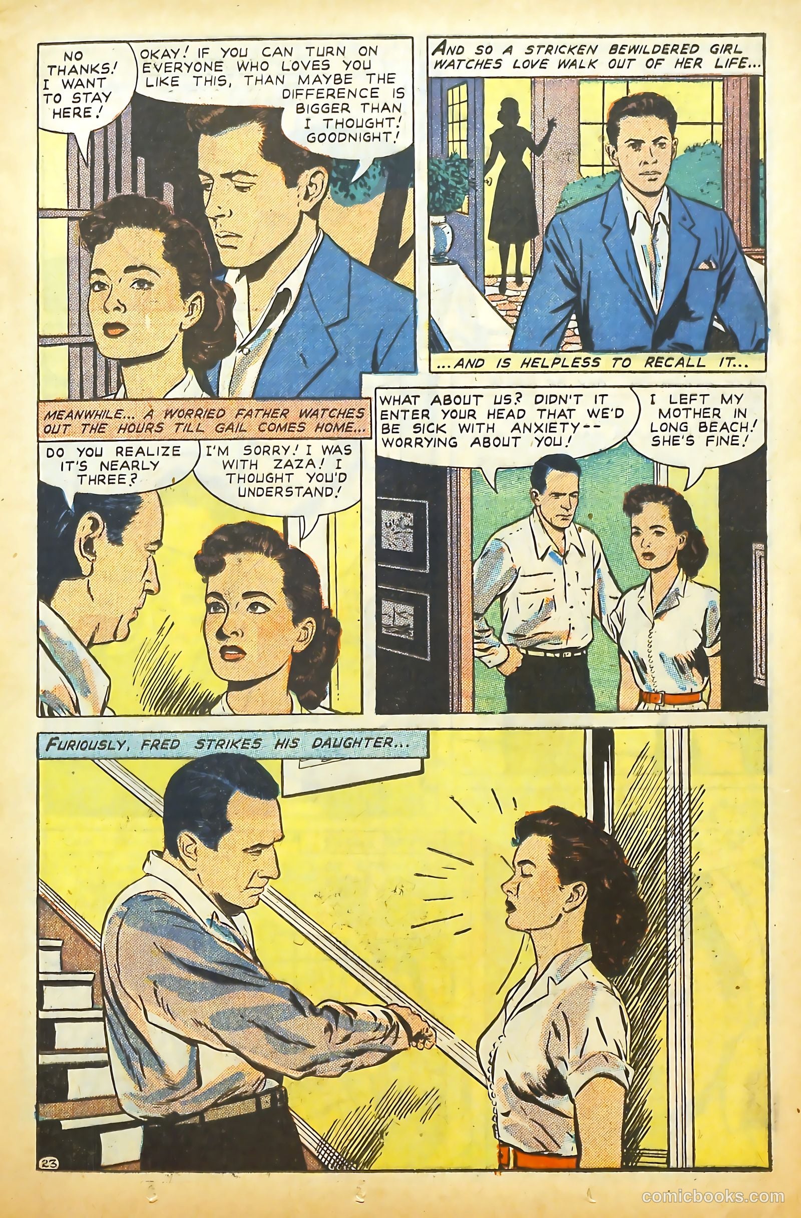 Movie Love #5 (1950) — page 25 of 53