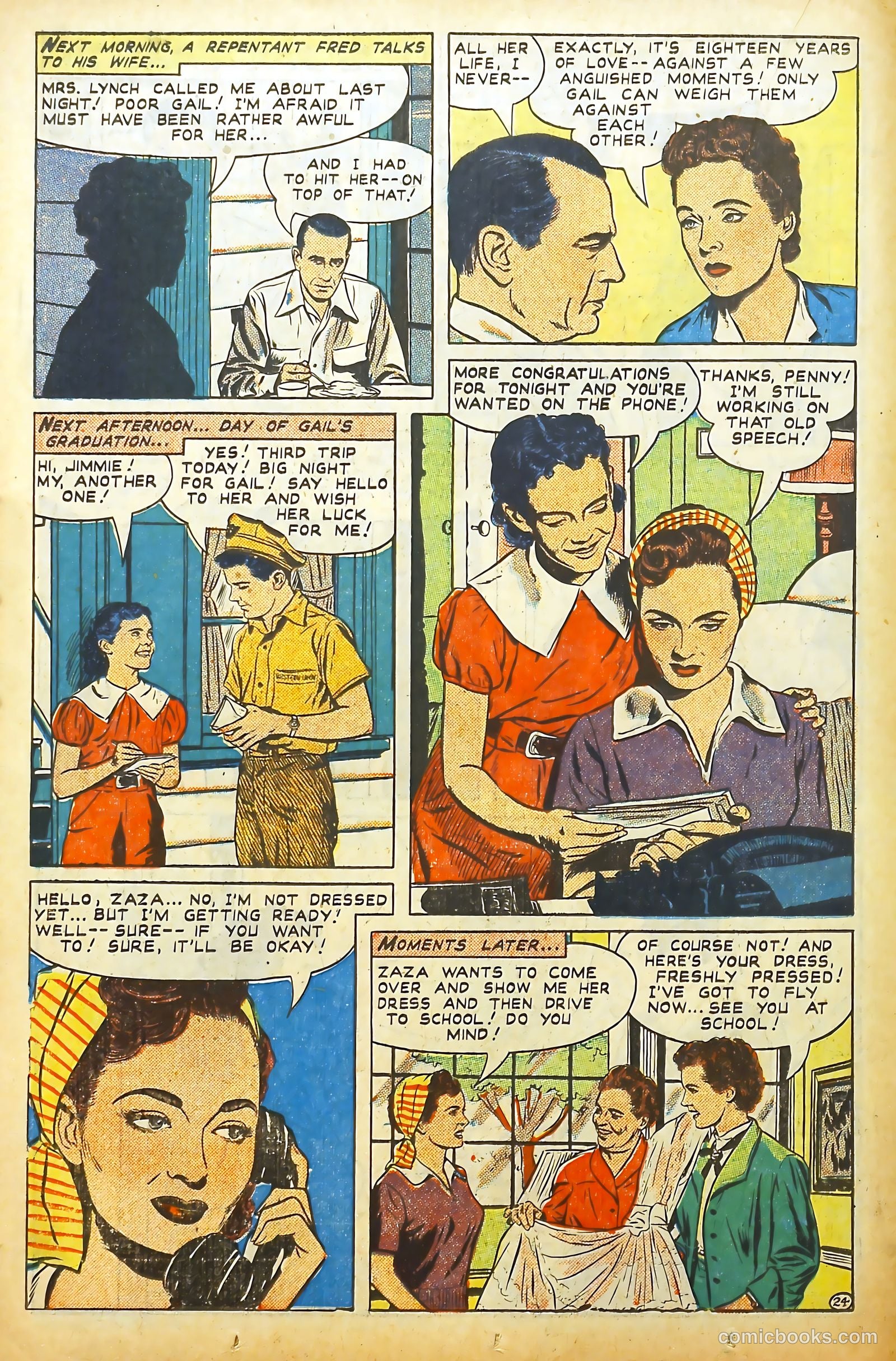Movie Love #5 (1950) — page 26 of 53
