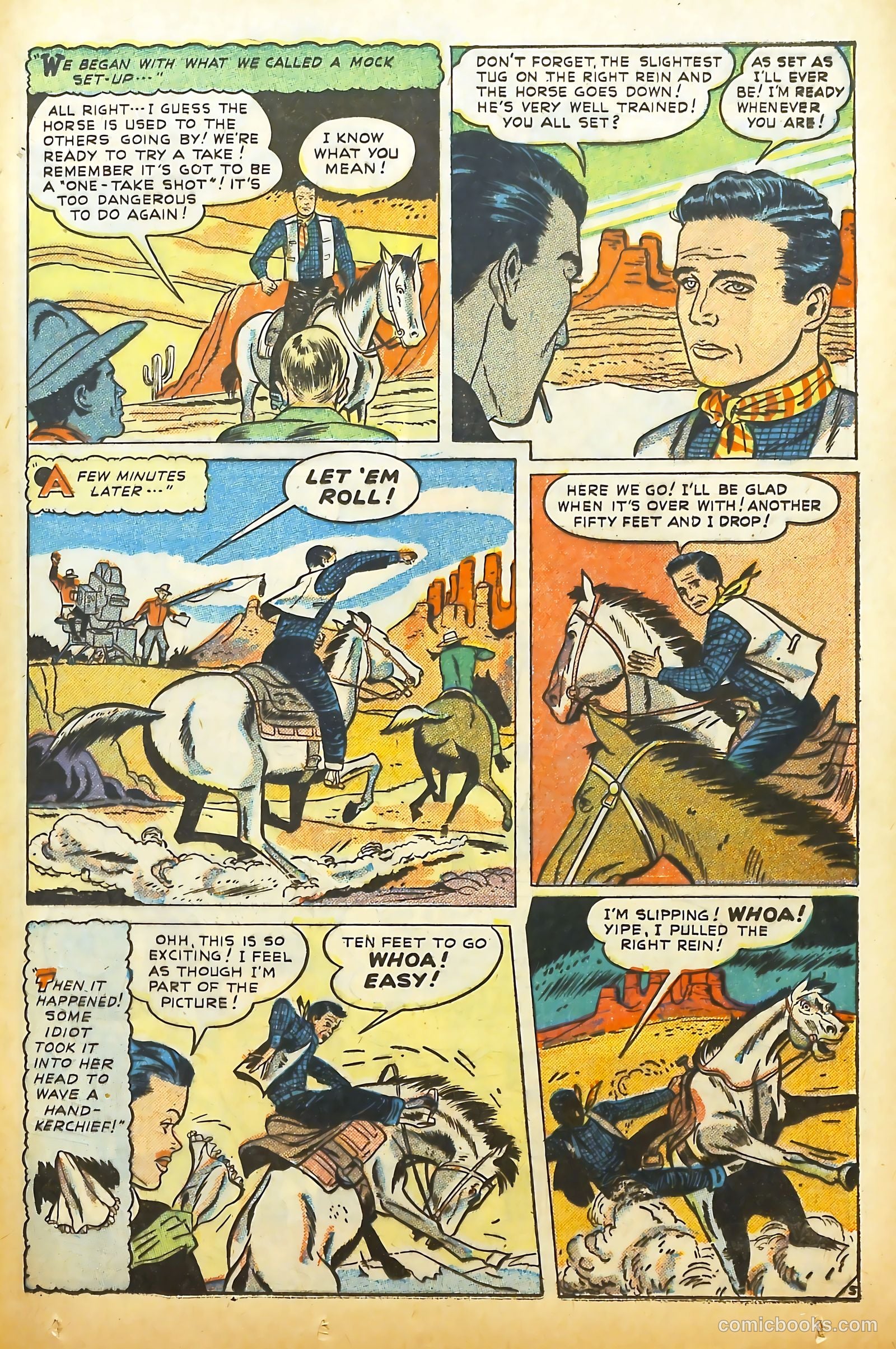 Movie Love #5 (1950) — page 33 of 53