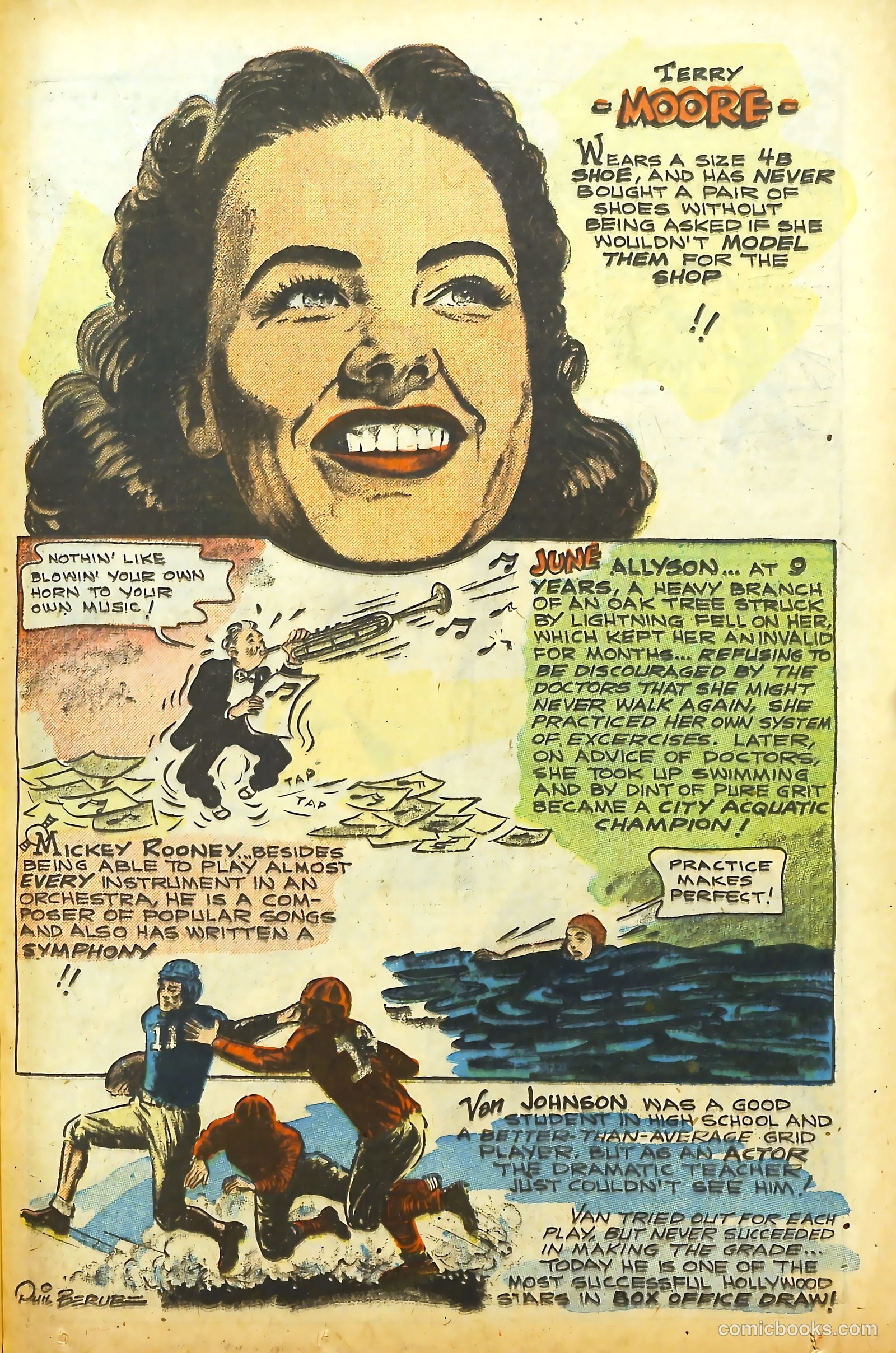 Movie Love #5 (1950) — page 35 of 53