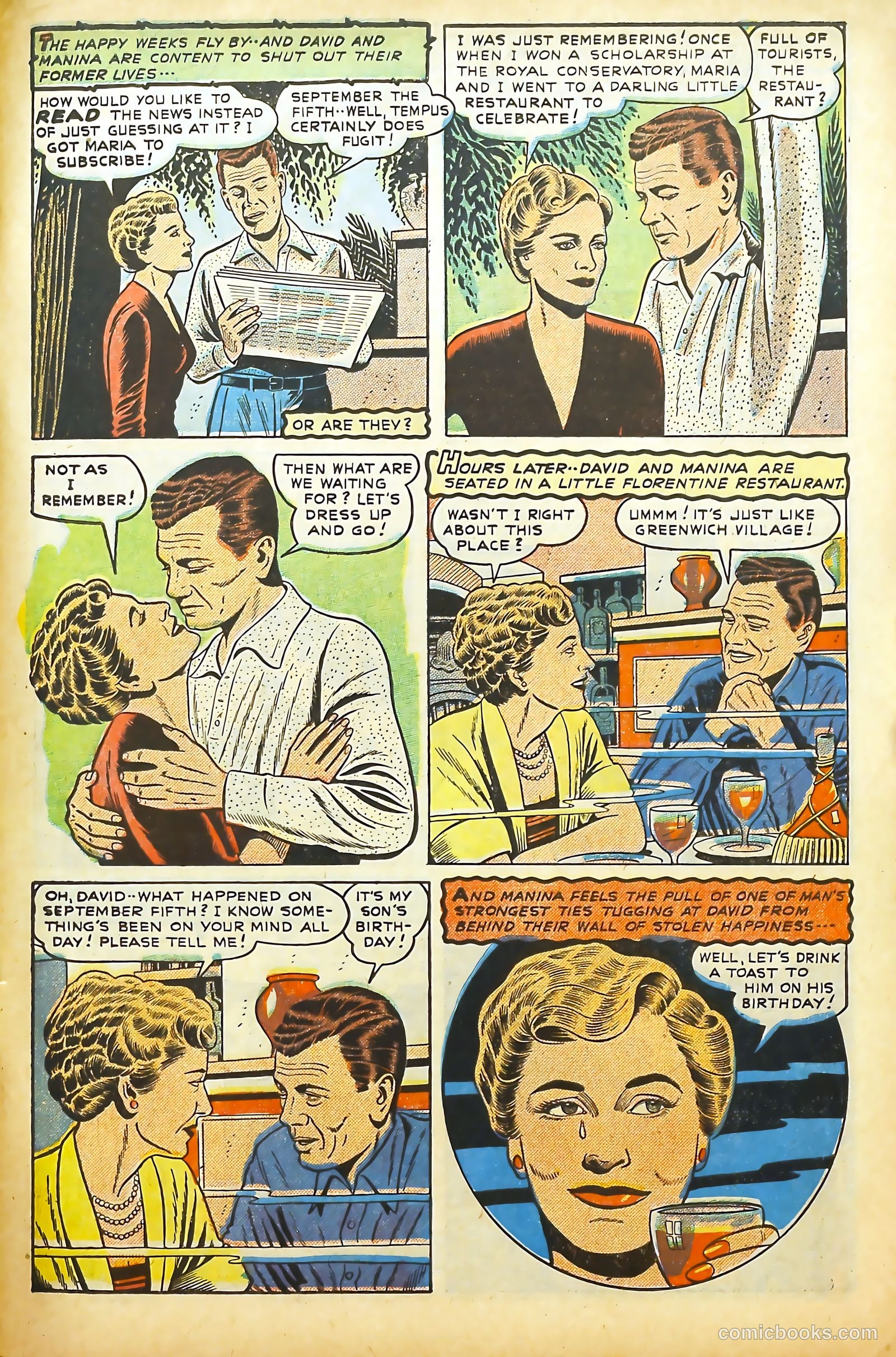 Movie Love #5 (1950) — page 43 of 53