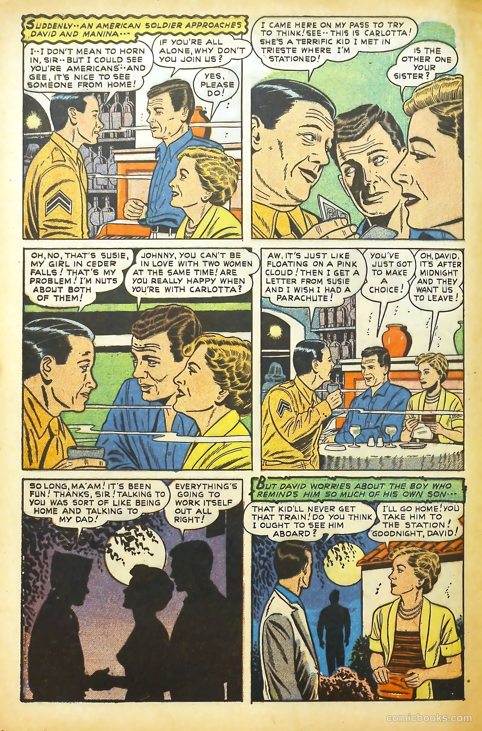 Movie Love #5 (1950) — page 44 of 53