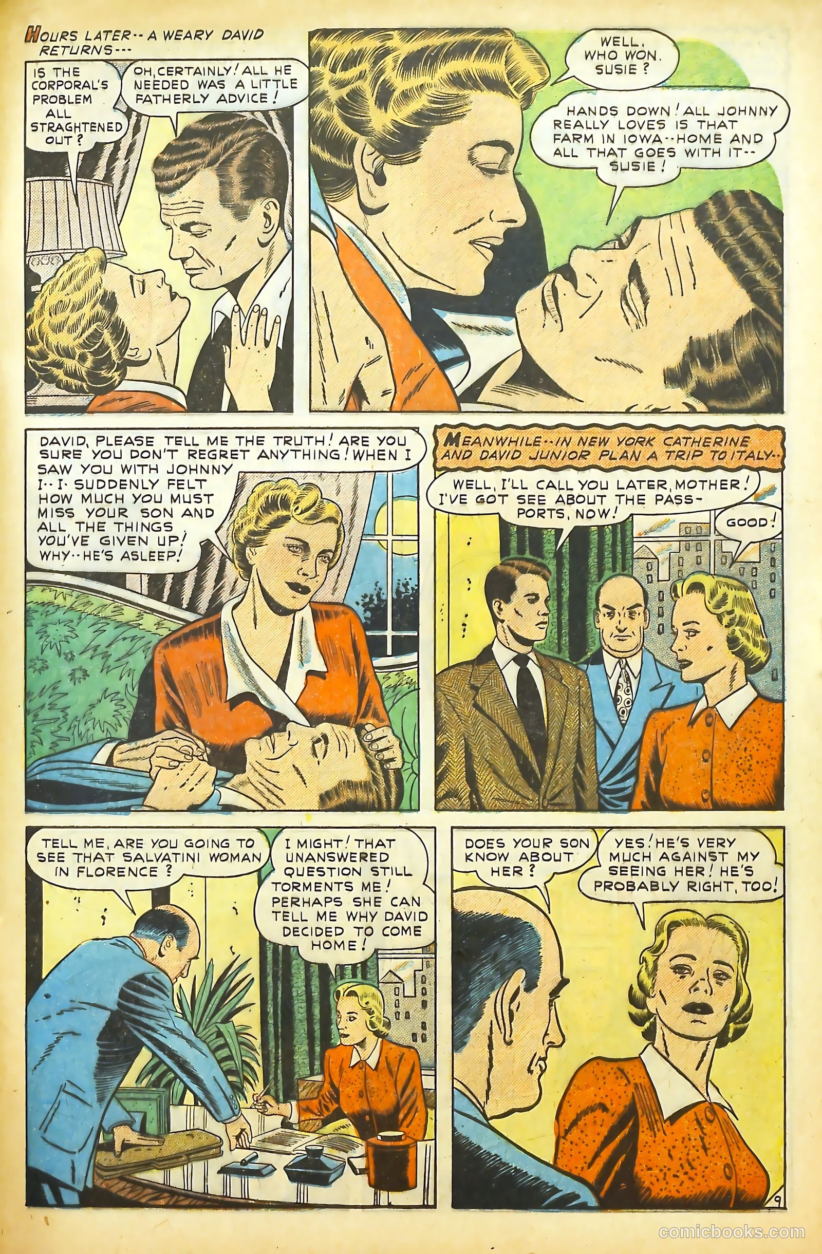 Movie Love #5 (1950) — page 45 of 53