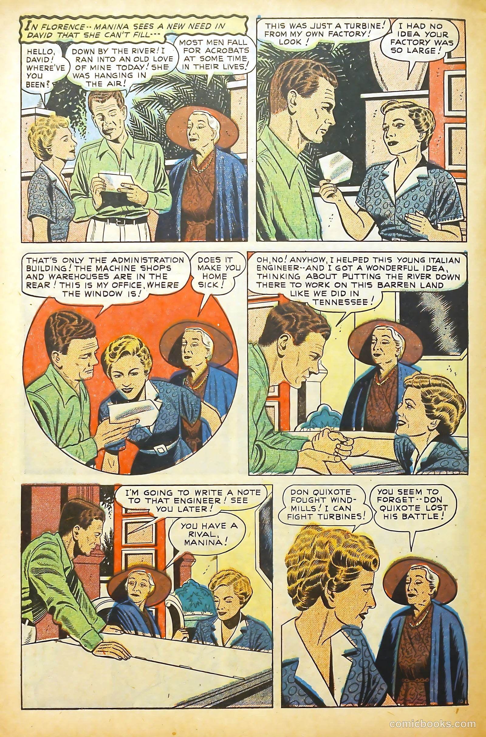Movie Love #5 (1950) — page 46 of 53