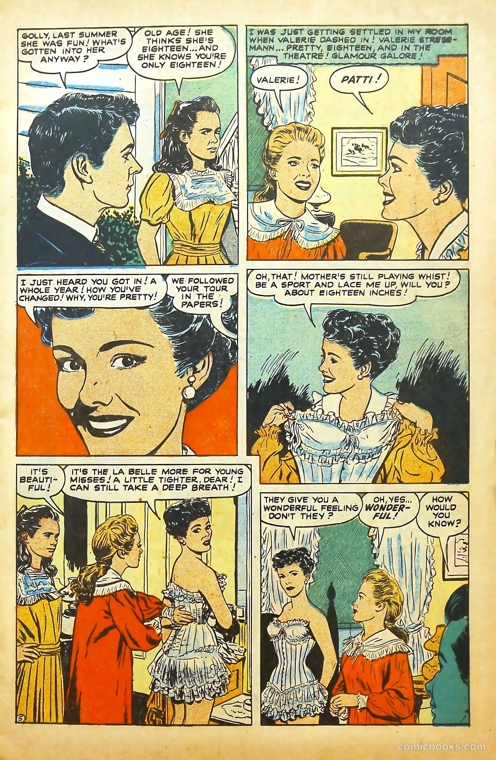 Movie Love #6 (1950) — page 7 of 53