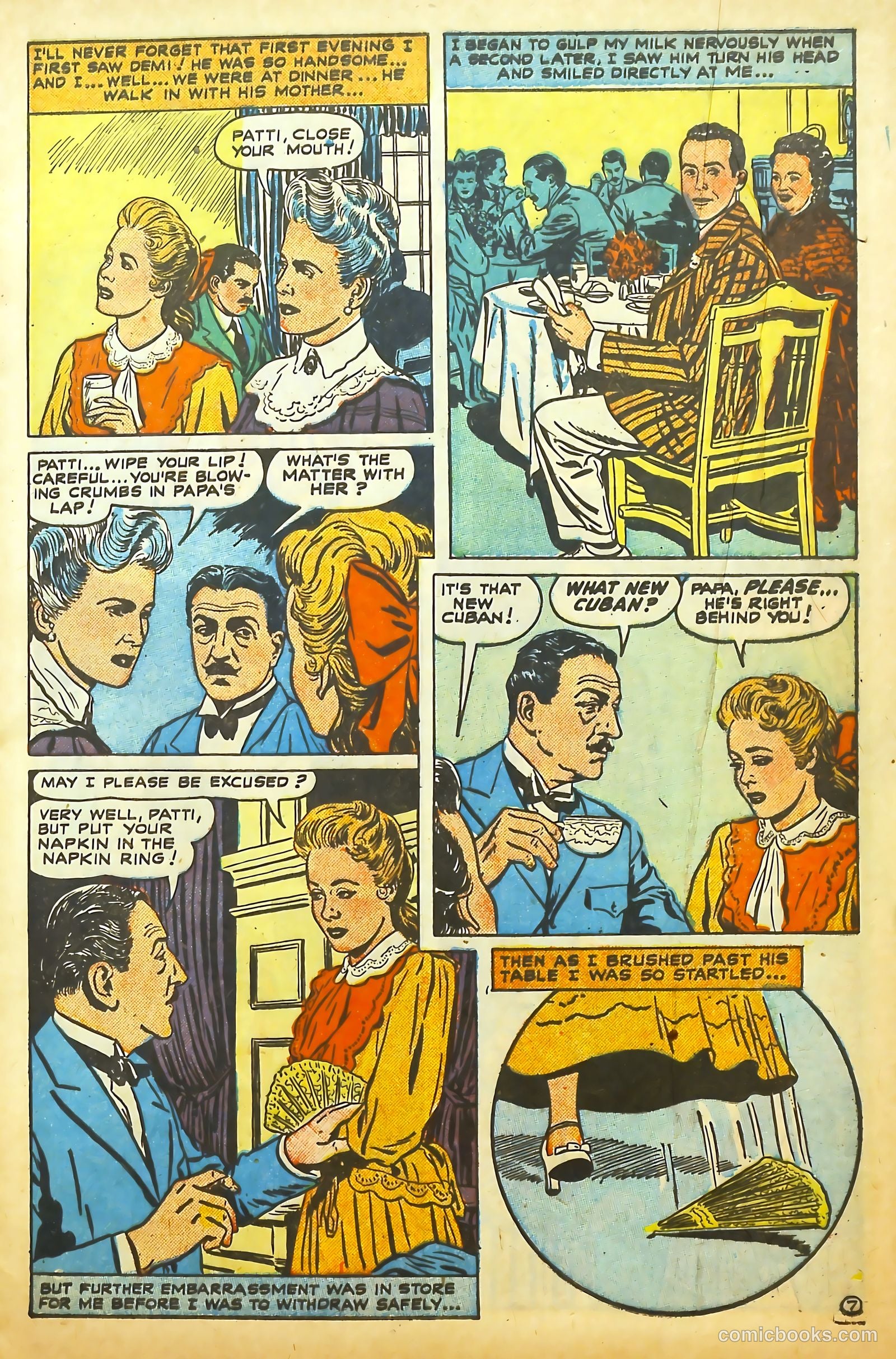 Movie Love #6 (1950) — page 9 of 53