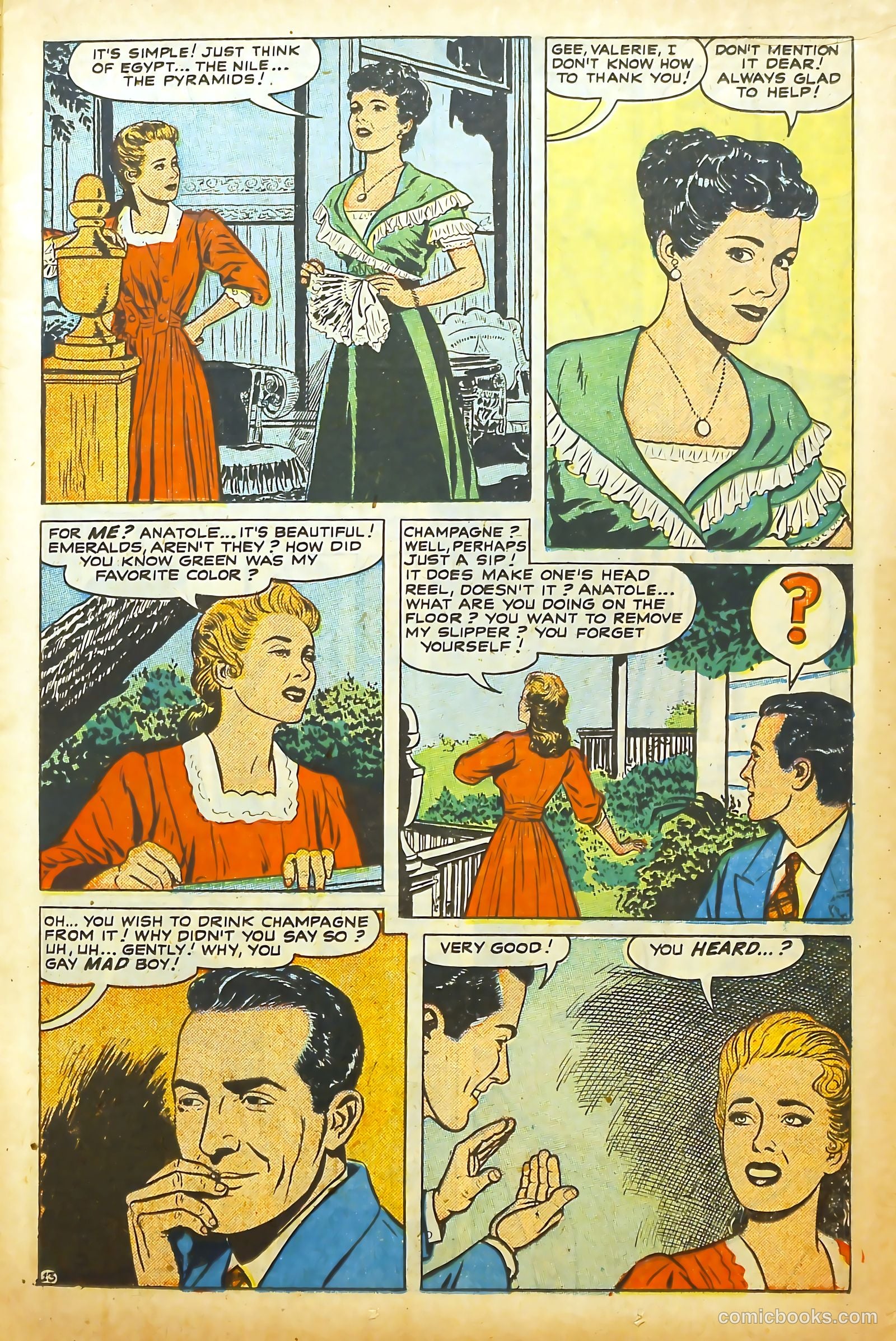 Movie Love #6 (1950) — page 15 of 53