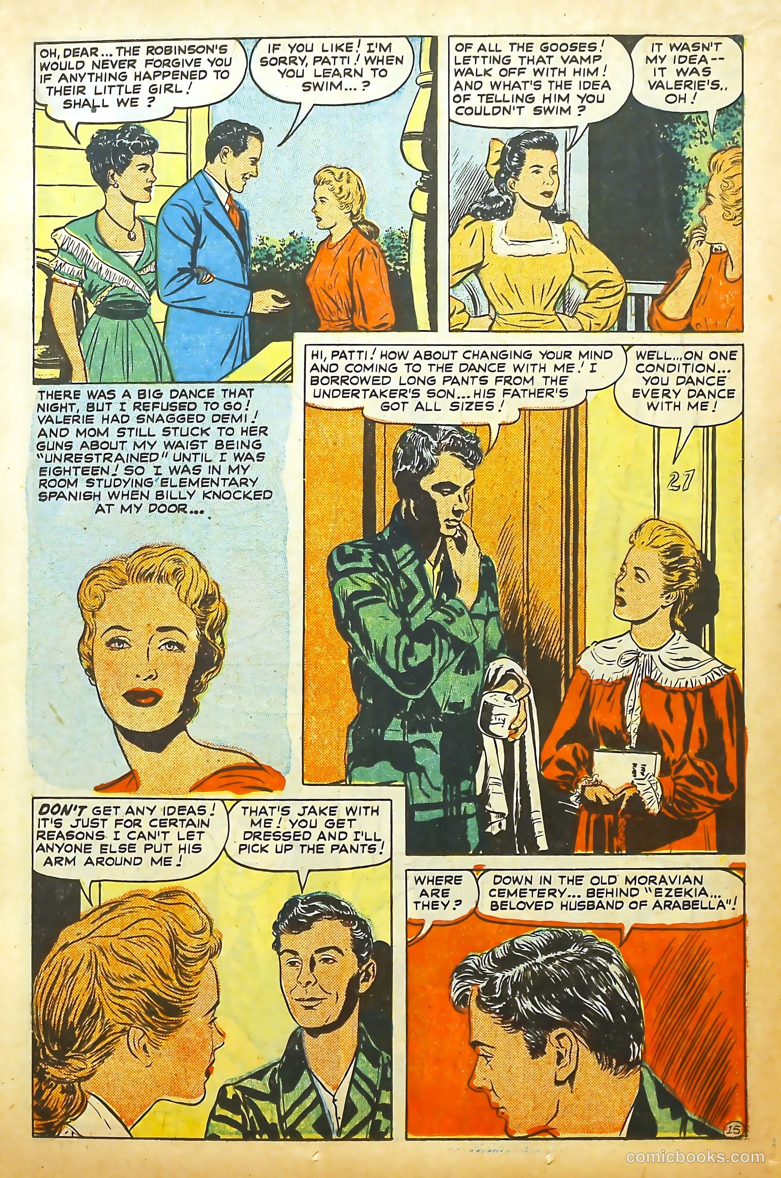 Movie Love #6 (1950) — page 17 of 53