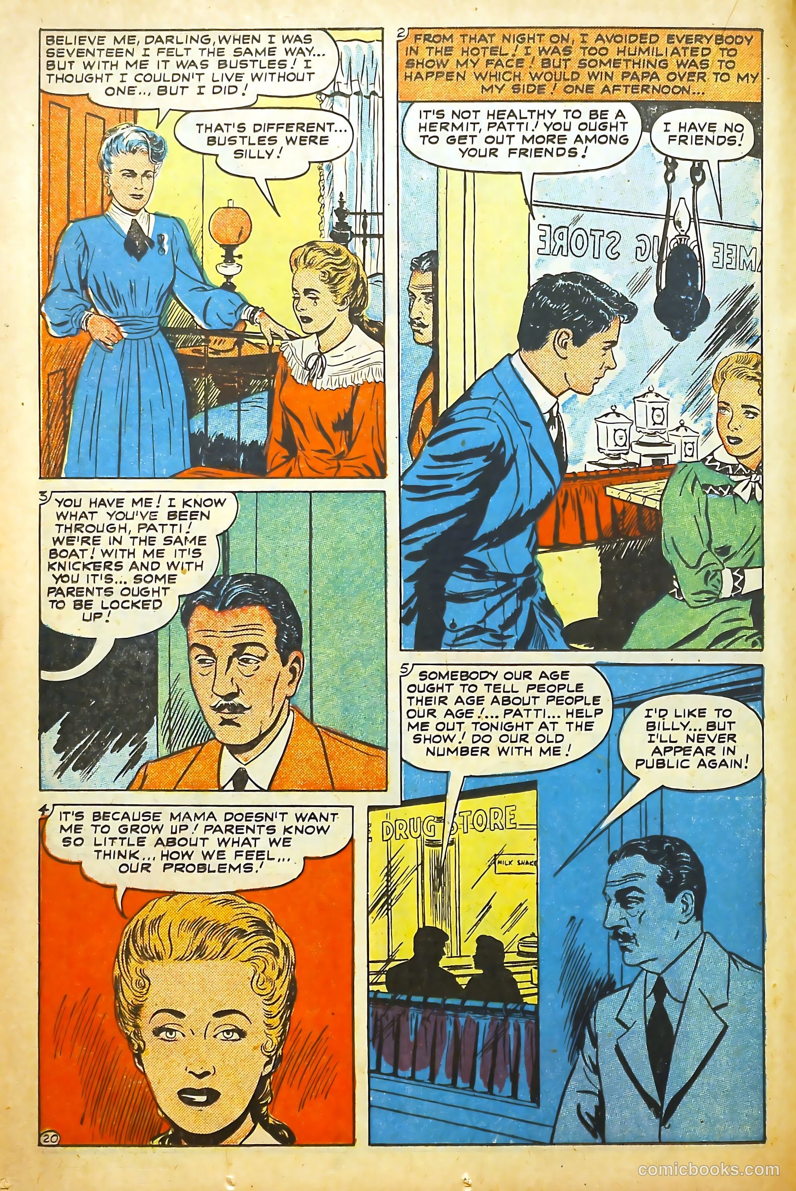Movie Love #6 (1950) — page 22 of 53