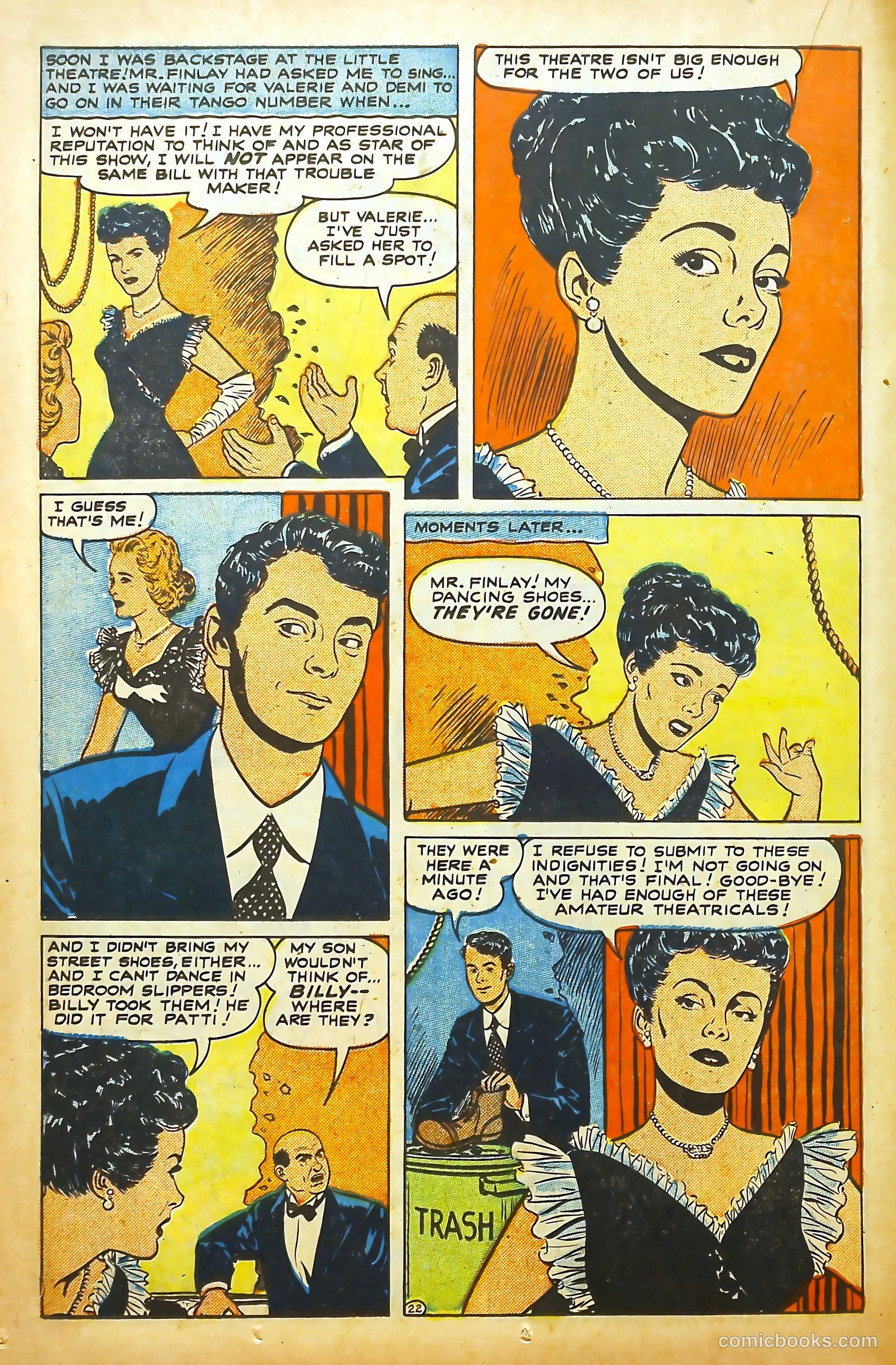 Movie Love #6 (1950) — page 24 of 53