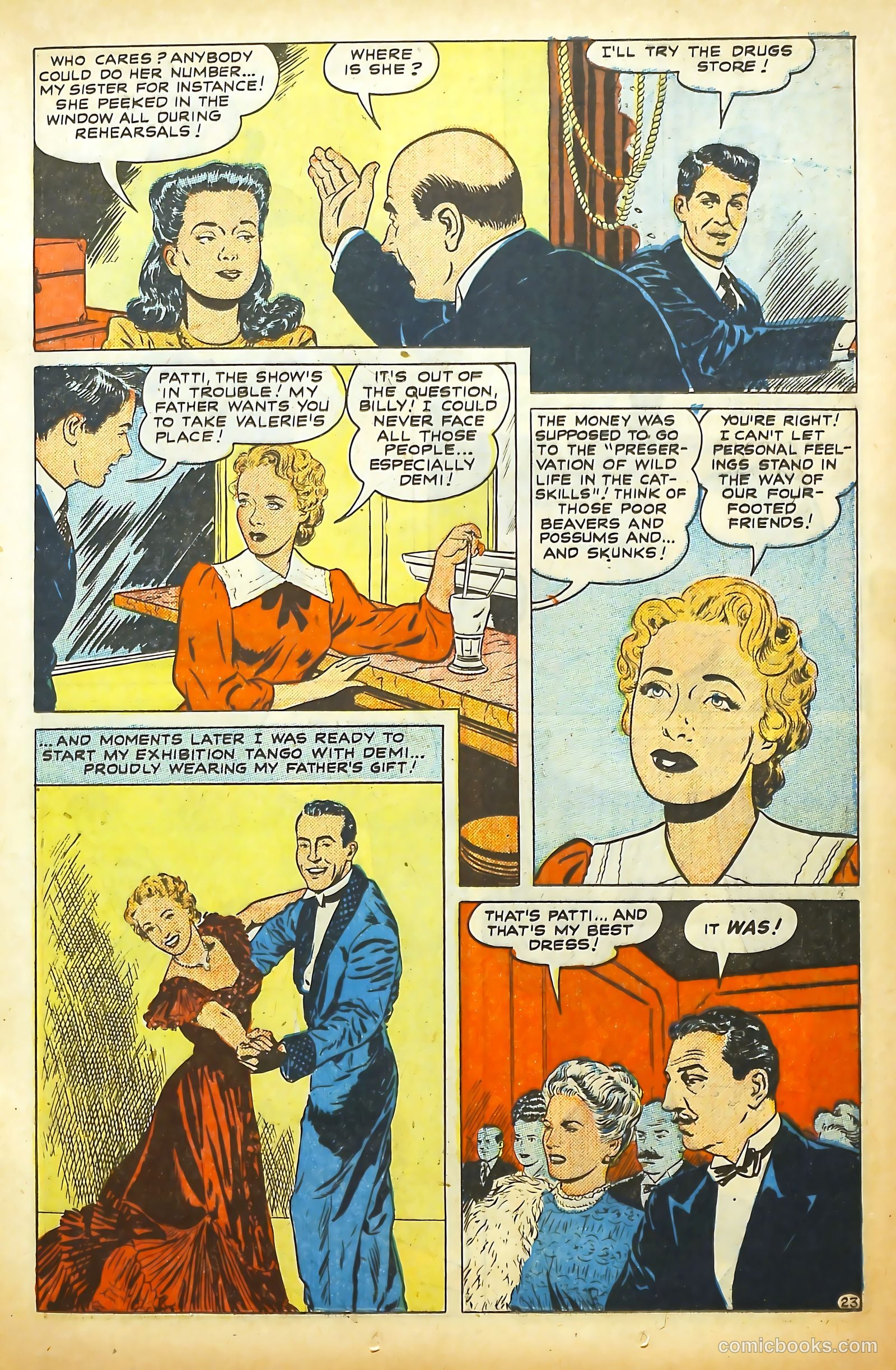 Movie Love #6 (1950) — page 25 of 53