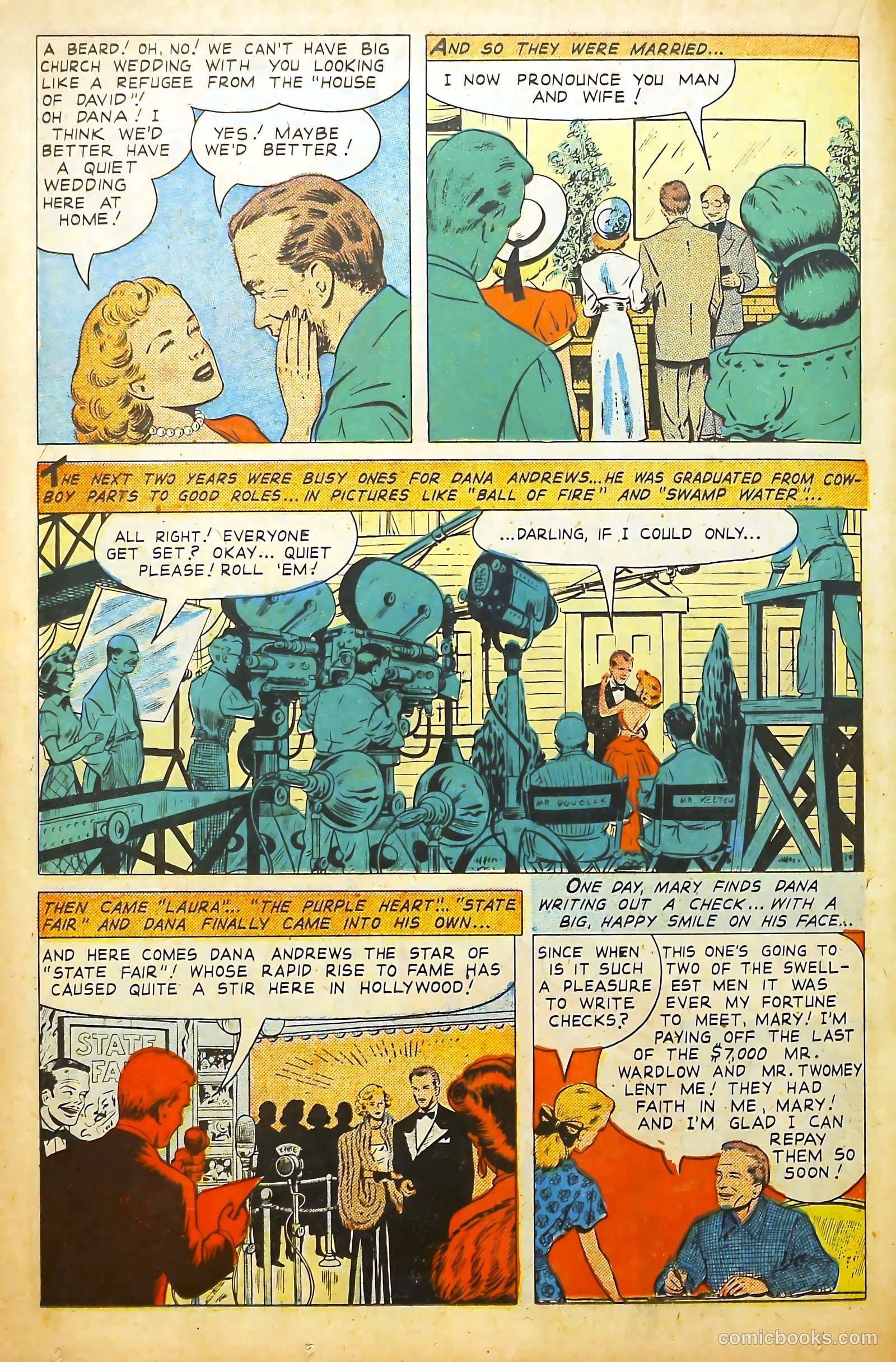 Movie Love #6 (1950) — page 34 of 53