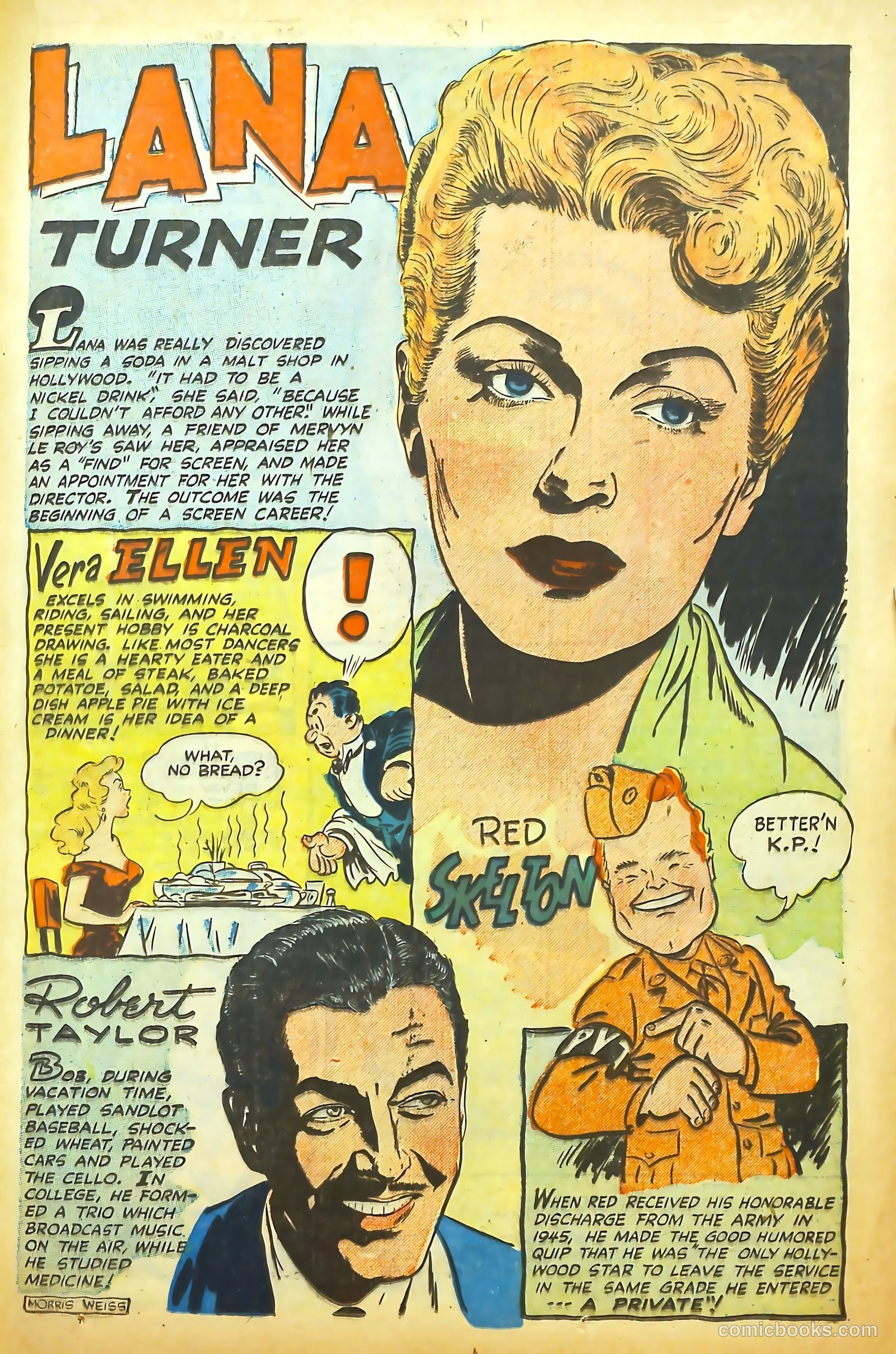 Movie Love #6 (1950) — page 35 of 53