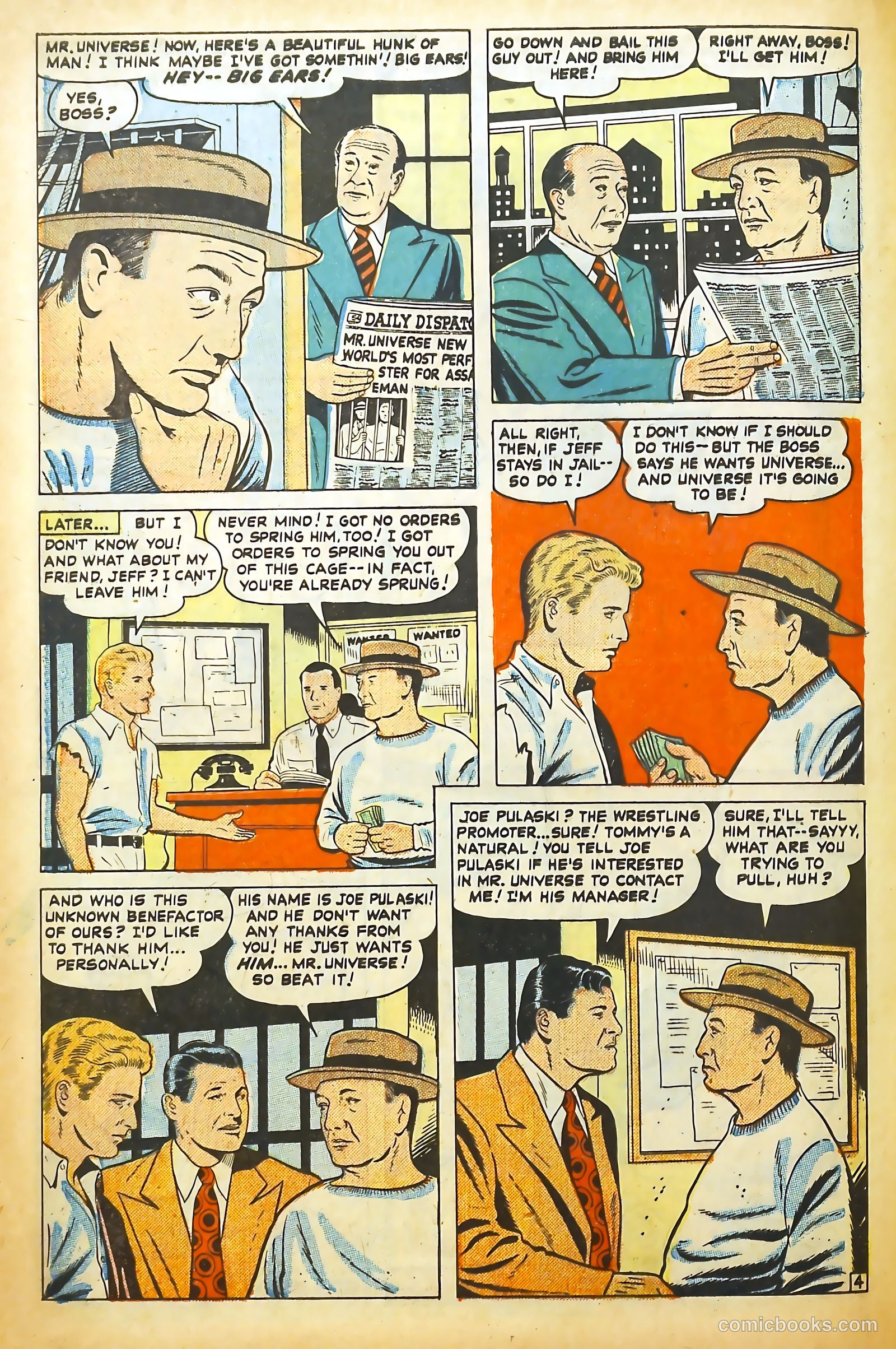 Movie Love #6 (1950) — page 40 of 53