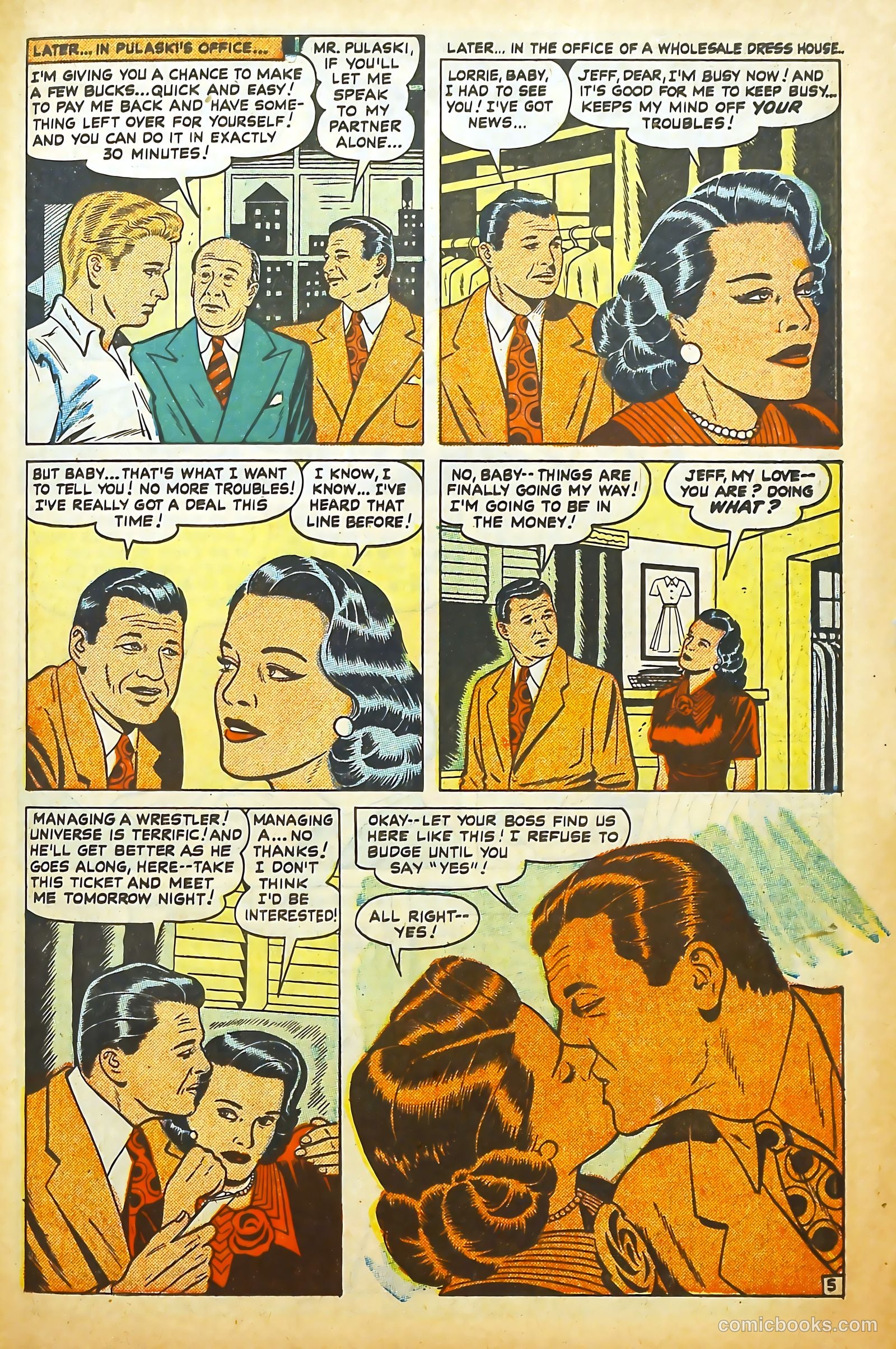 Movie Love #6 (1950) — page 41 of 53