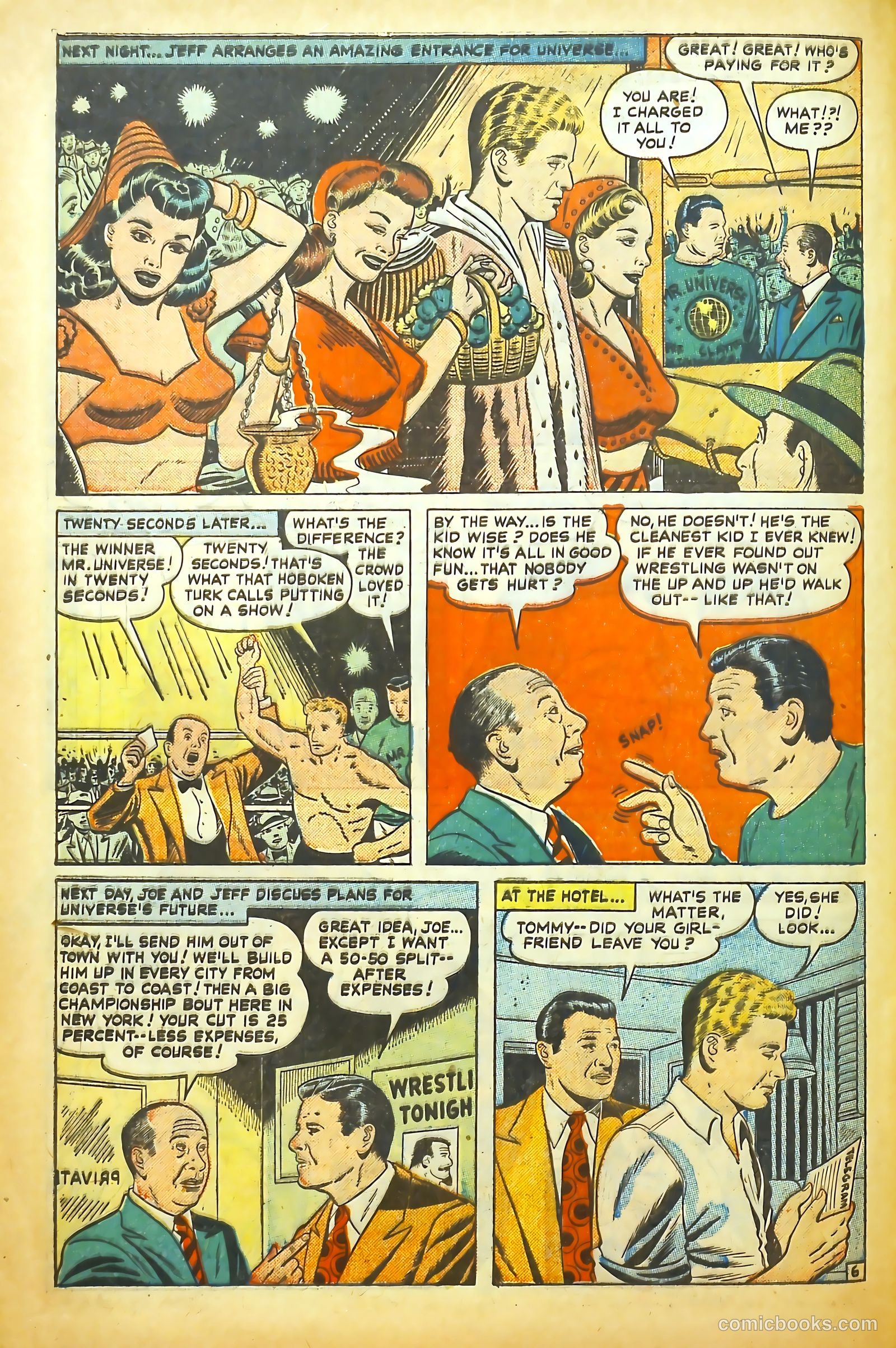 Movie Love #6 (1950) — page 42 of 53