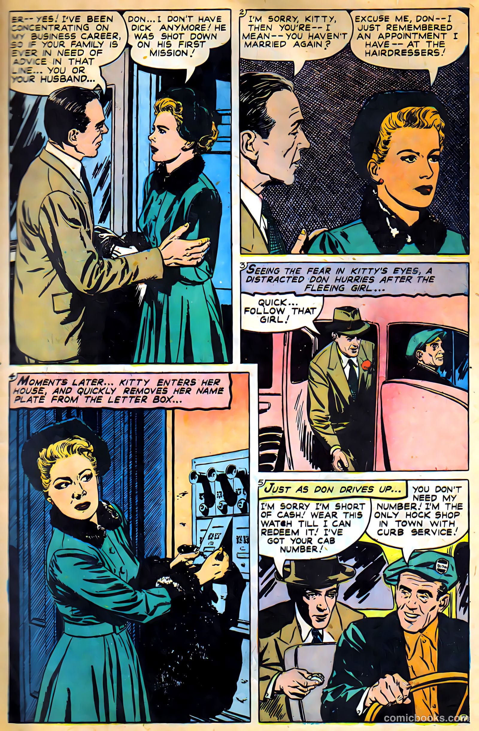 Movie Love #7 (1951) — page 9 of 52