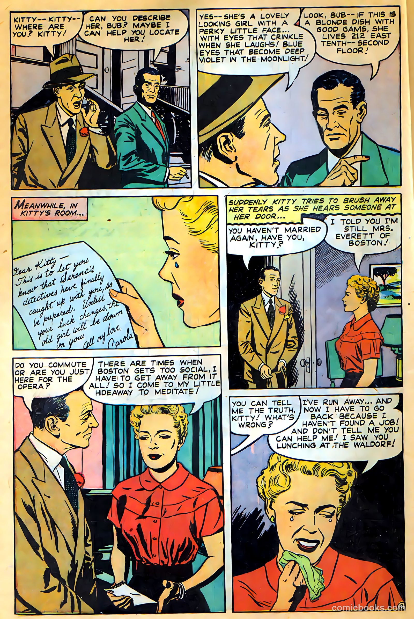 Movie Love #7 (1951) — page 10 of 52